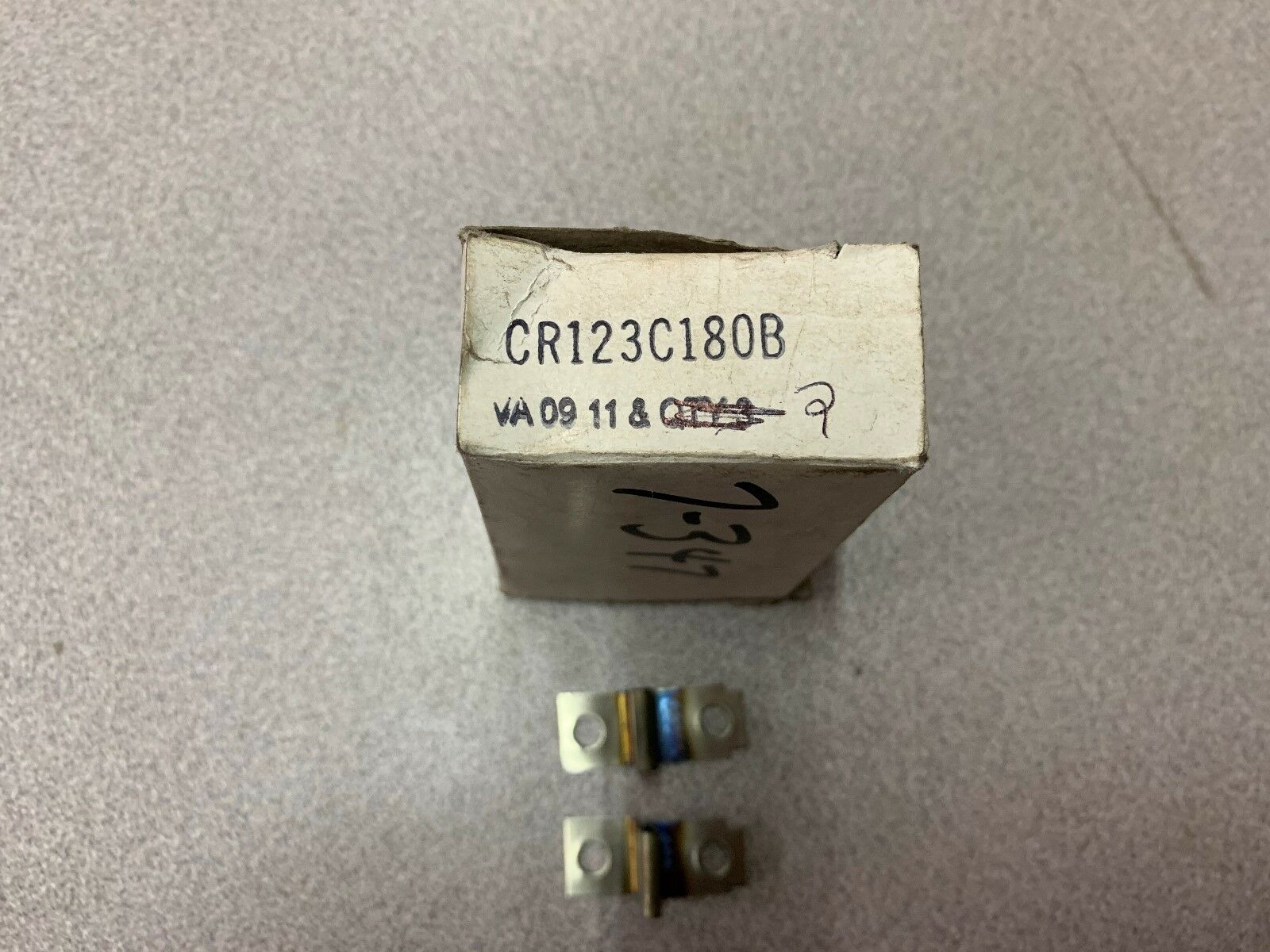 NEW NO BOX BOX OF 2 GENERAL ELECTRIC HEATER ELEMENT CR123C180B