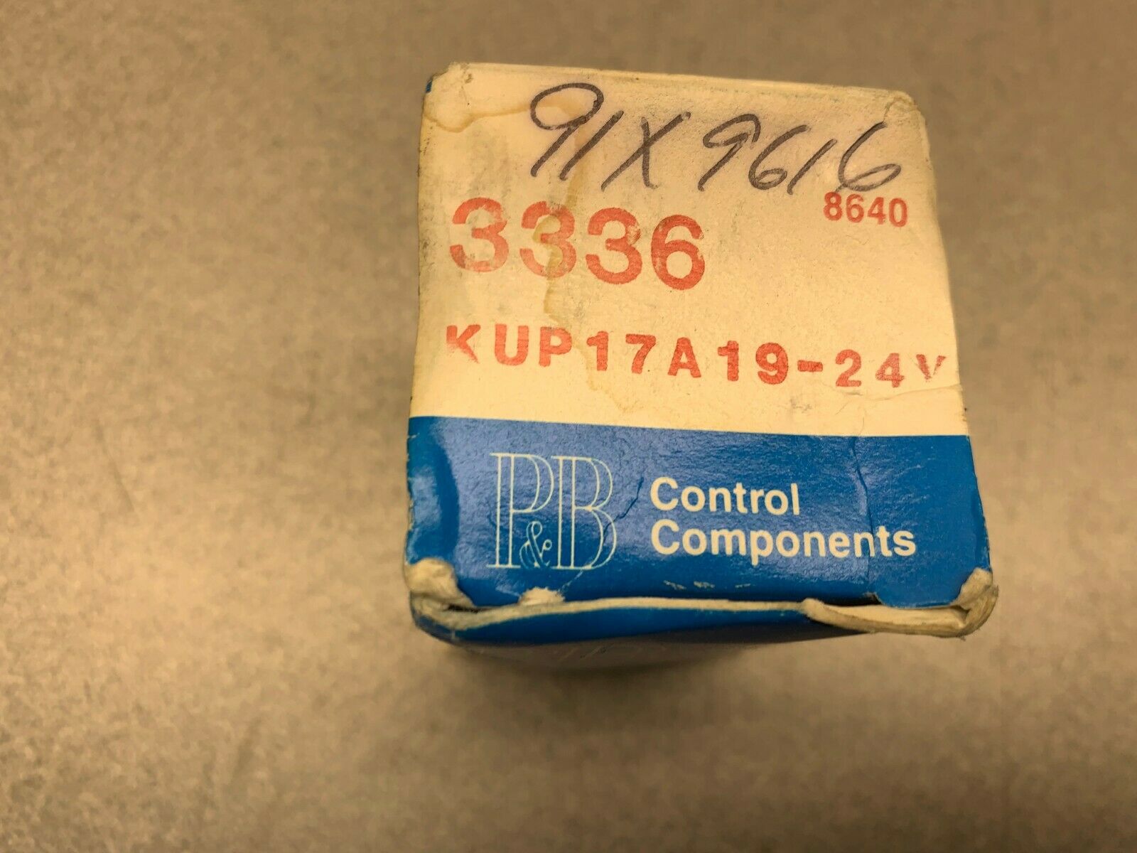 NEW IN BOX POTTER AND BRUMFIELD RELAY KUP17A19-24