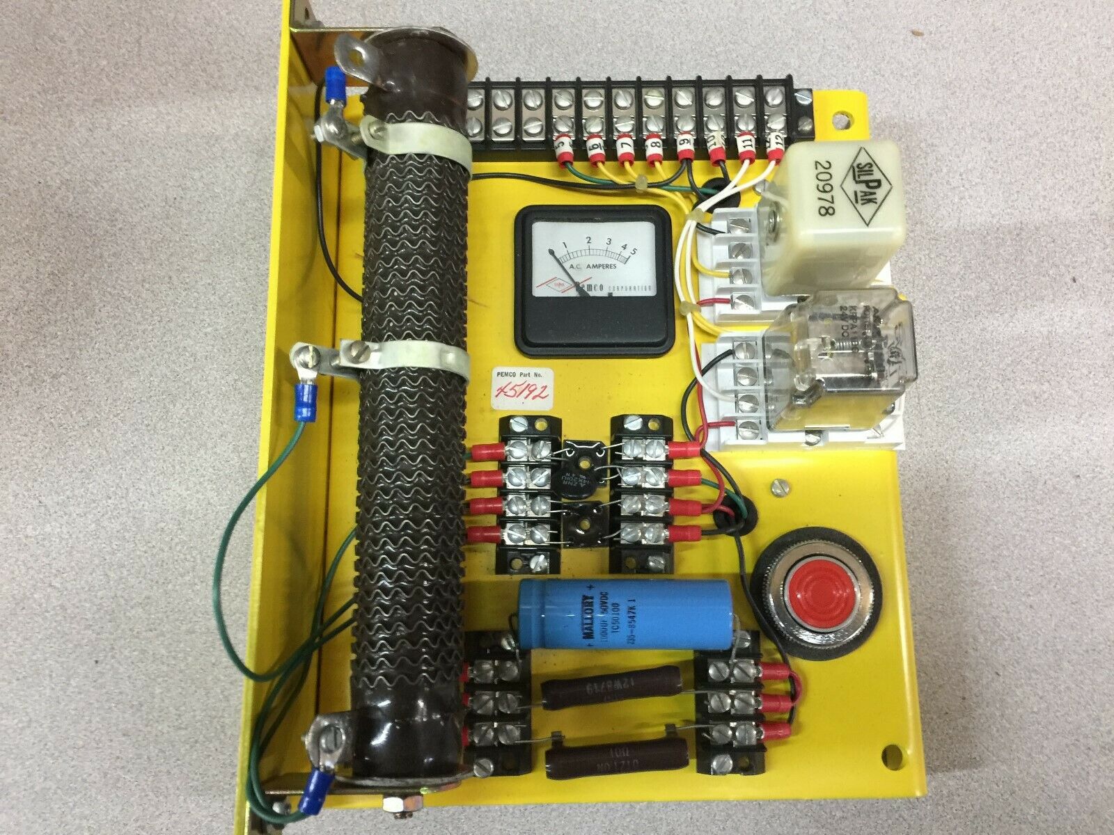 NEW NO BOX PEMCO CONTROL PANEL 45192