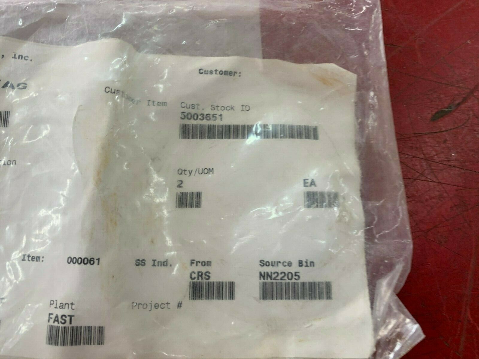 LOT OF 2 NEW NO BOX SIEMENS SPACER 636B803005