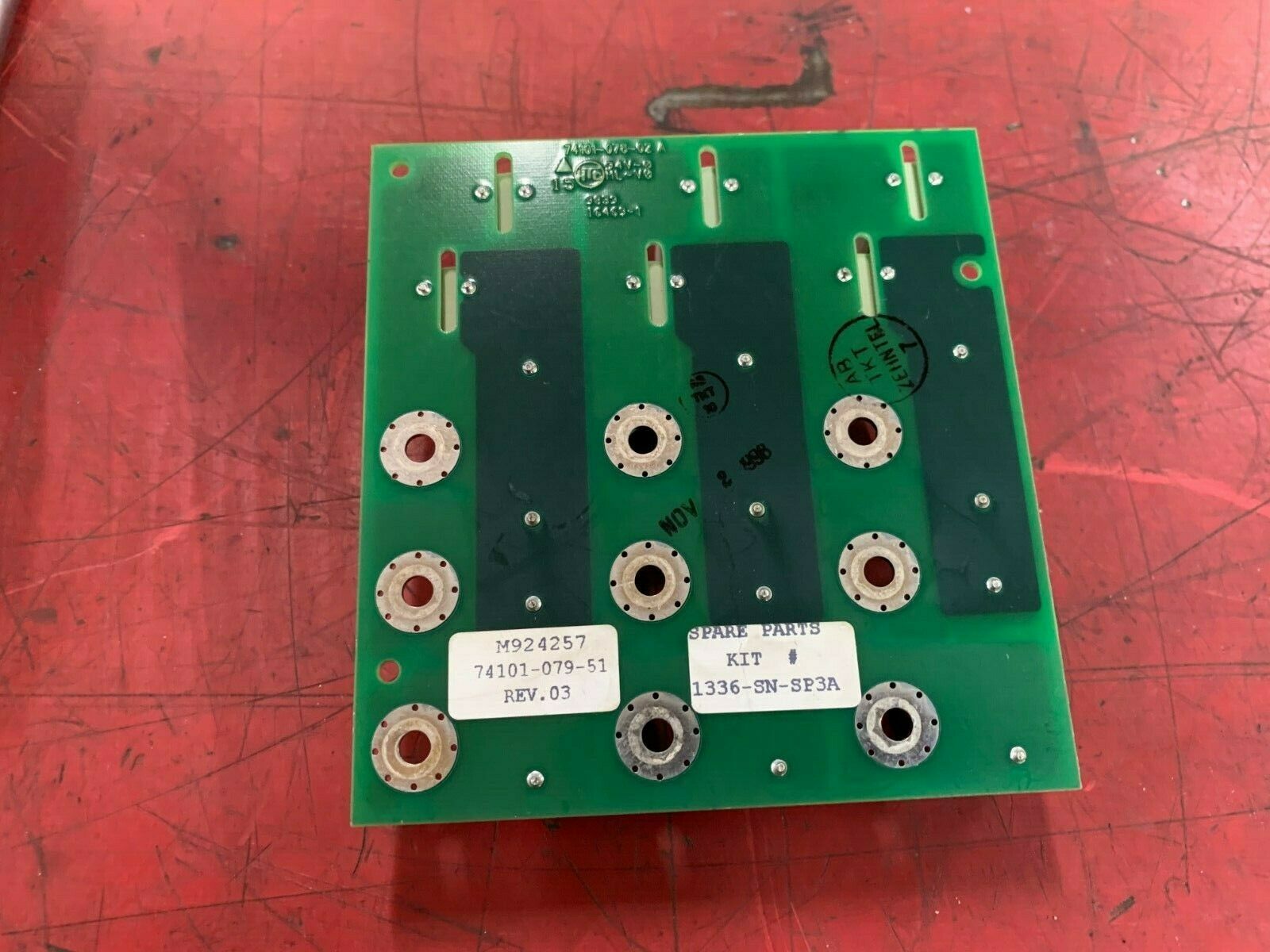 USED ALLEN-BRADLEY 1336-SN-SP3A SNUBBER BOARD 74101-079-51