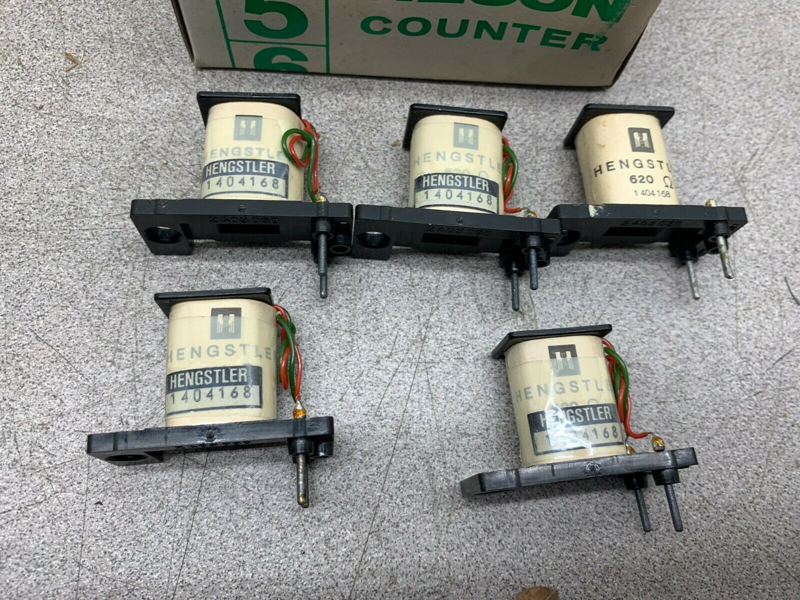 BOX OF 5 NEW IN BOX HECON COILS G1 404 168