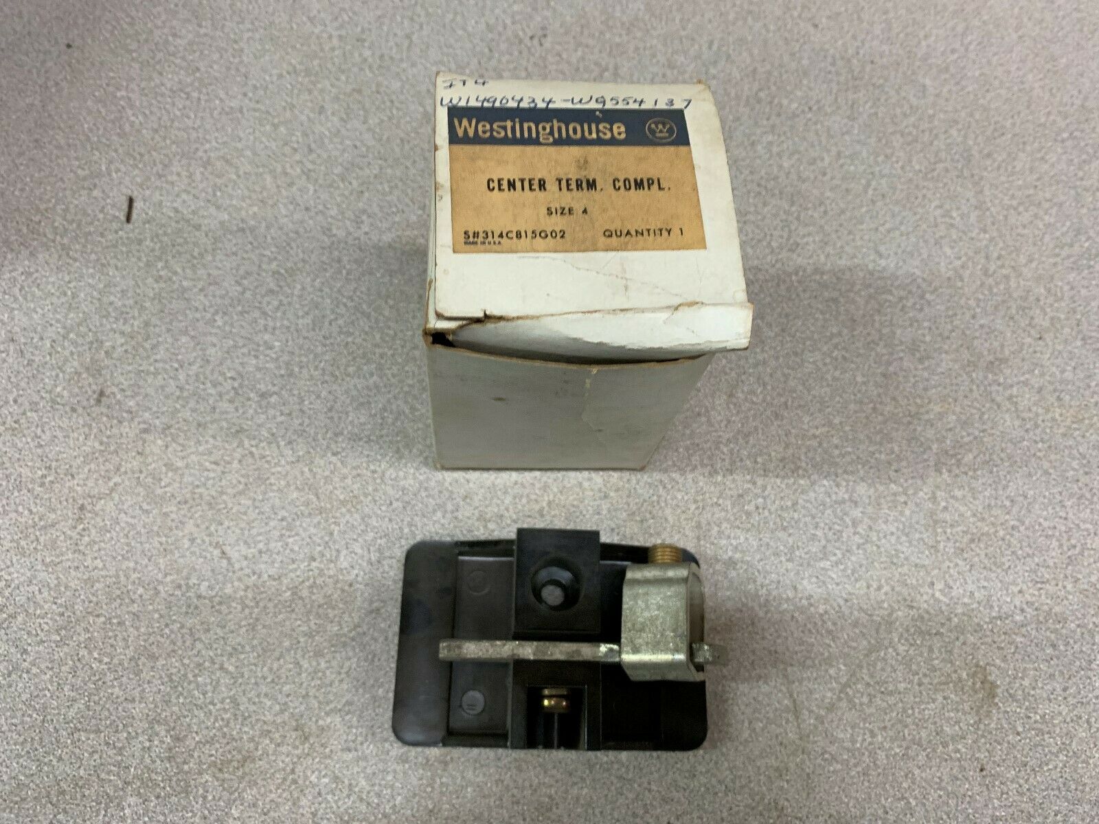 NEW IN BOX WESTINGHOUSE TERMINAL 314C815G02