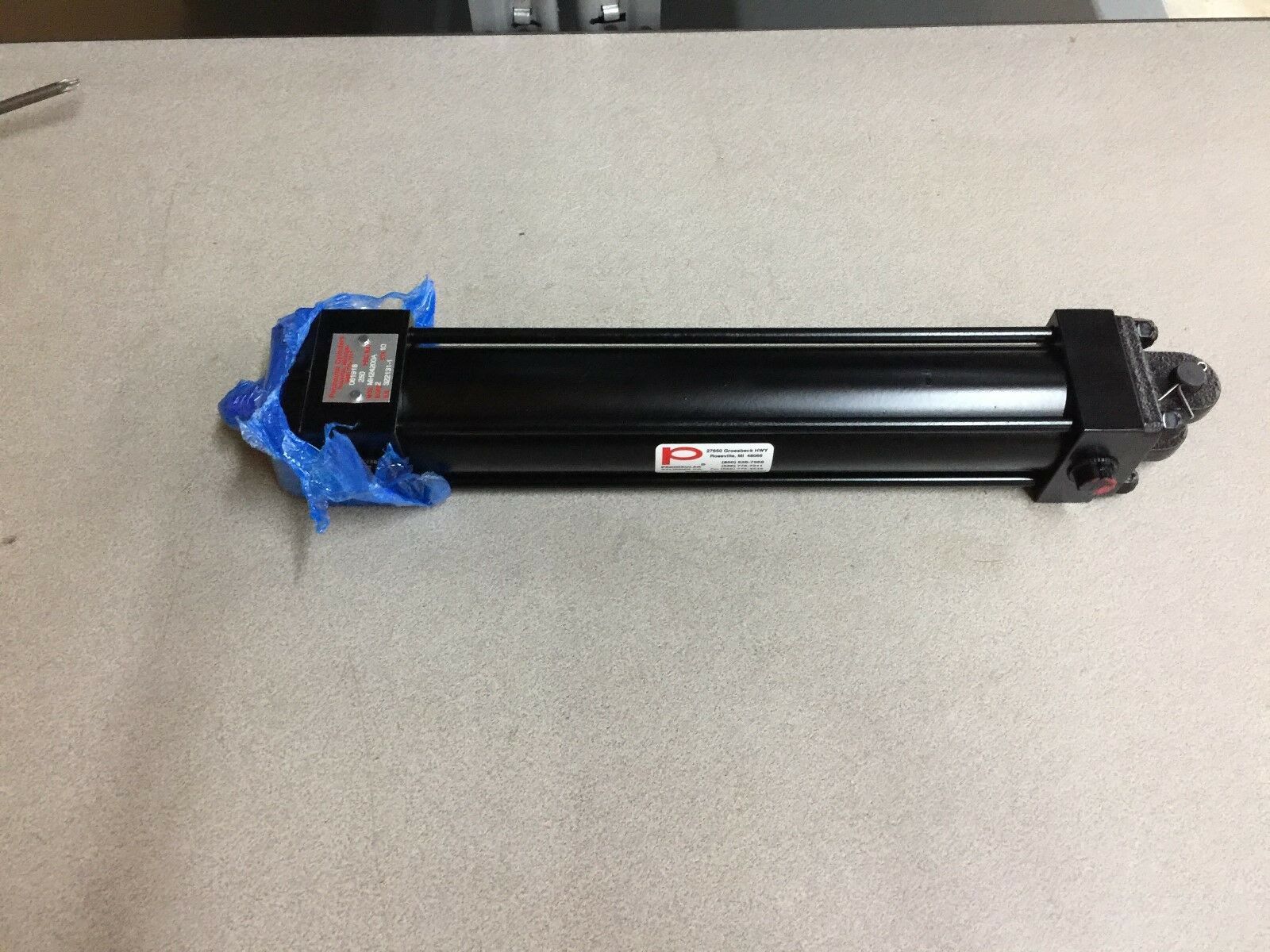 NEW NO BOX PENINSULAR CYLINDERS 2"BORE 10"STROKE 250PSI MAX PNEUMATIC CYL 061918