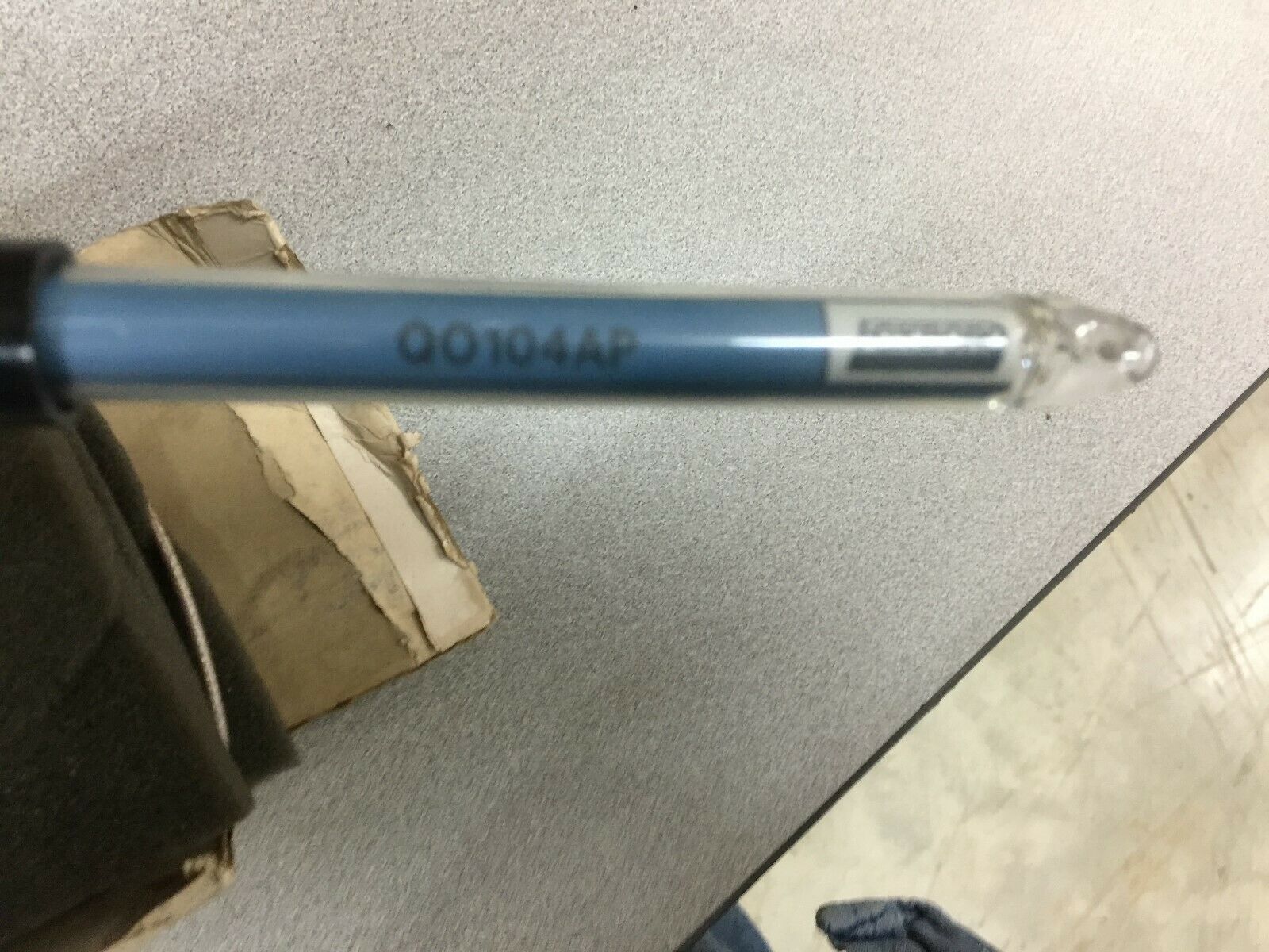 NEW IN BOX FOXBORO MEASURING ELECTRODE PH 20FT LEAD QO104AP