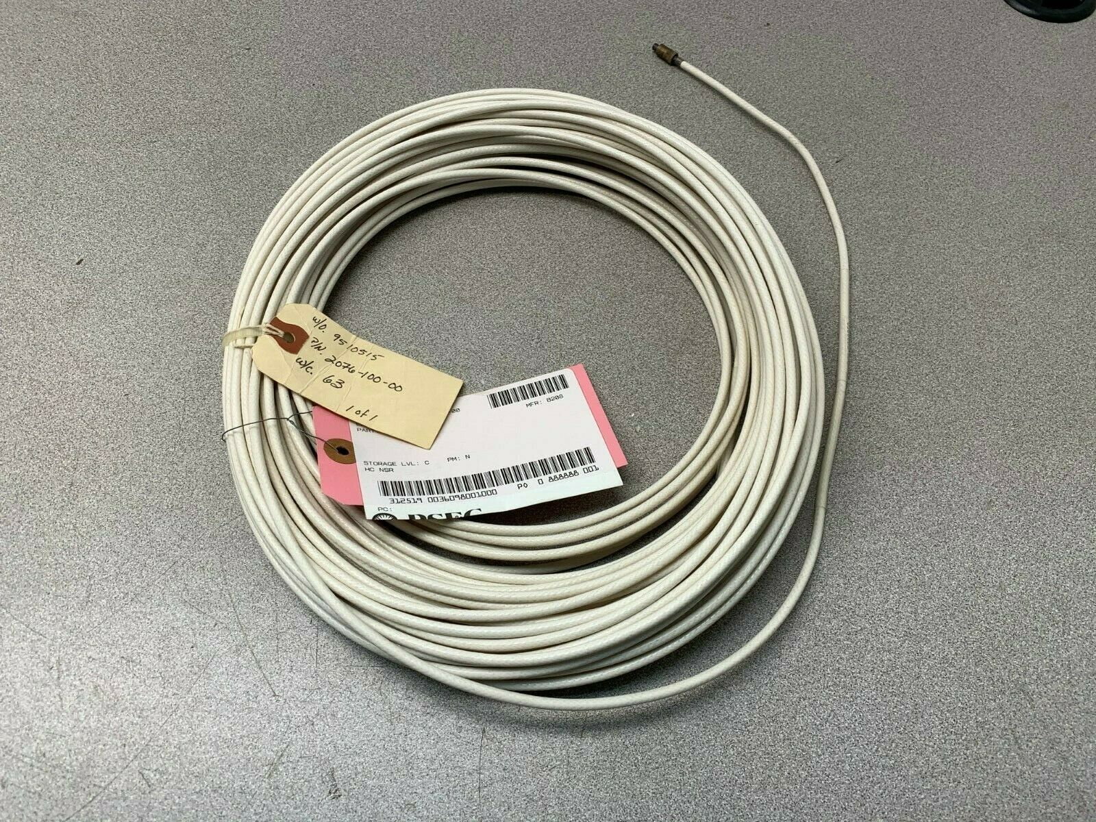 NEW NO BOX BENTLY NEVADA CABLE 20726-100-00