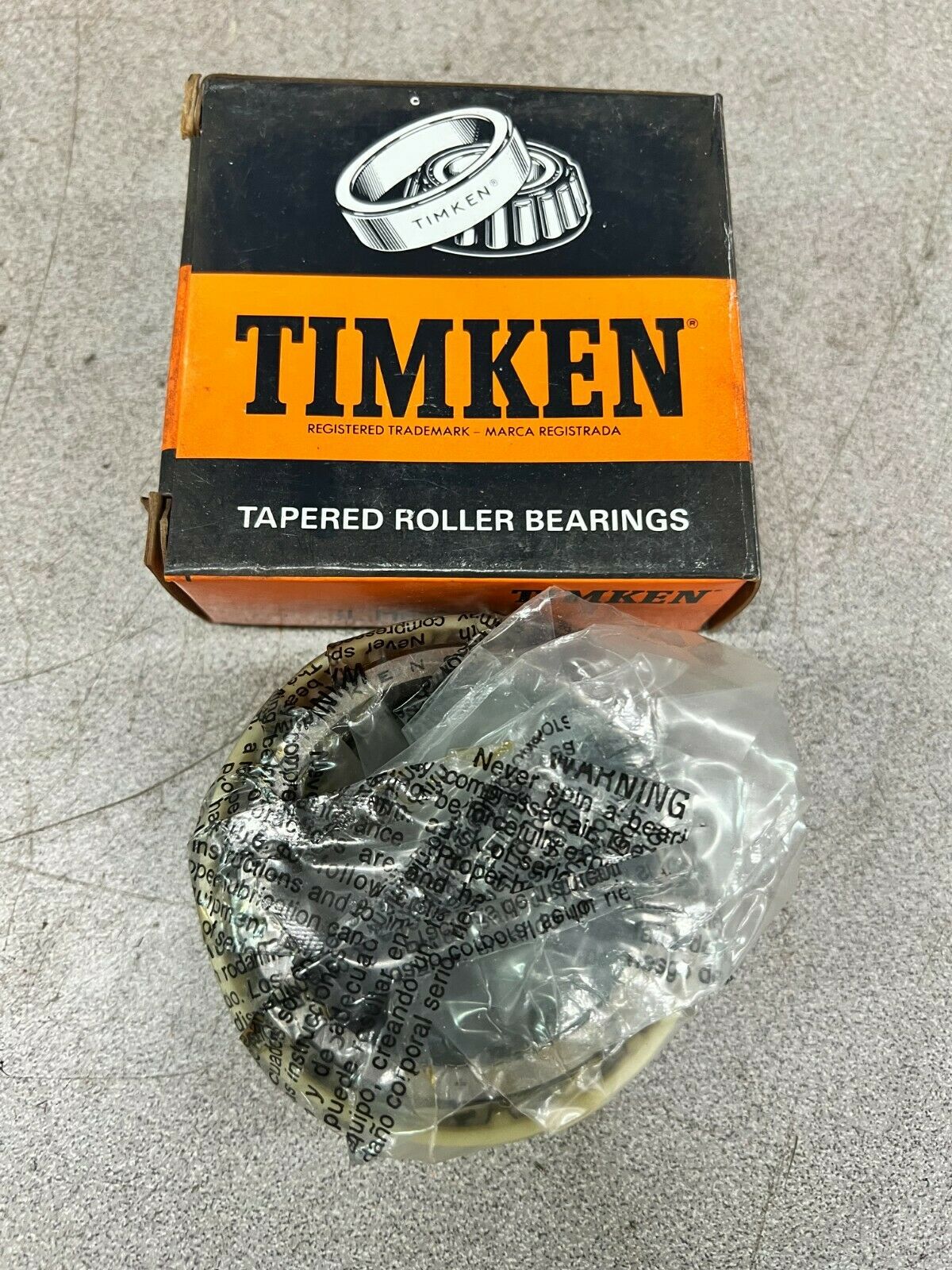 LOT OF 2 NEW IN BOX TIMKEN ROLLER BEARING JLM603048F