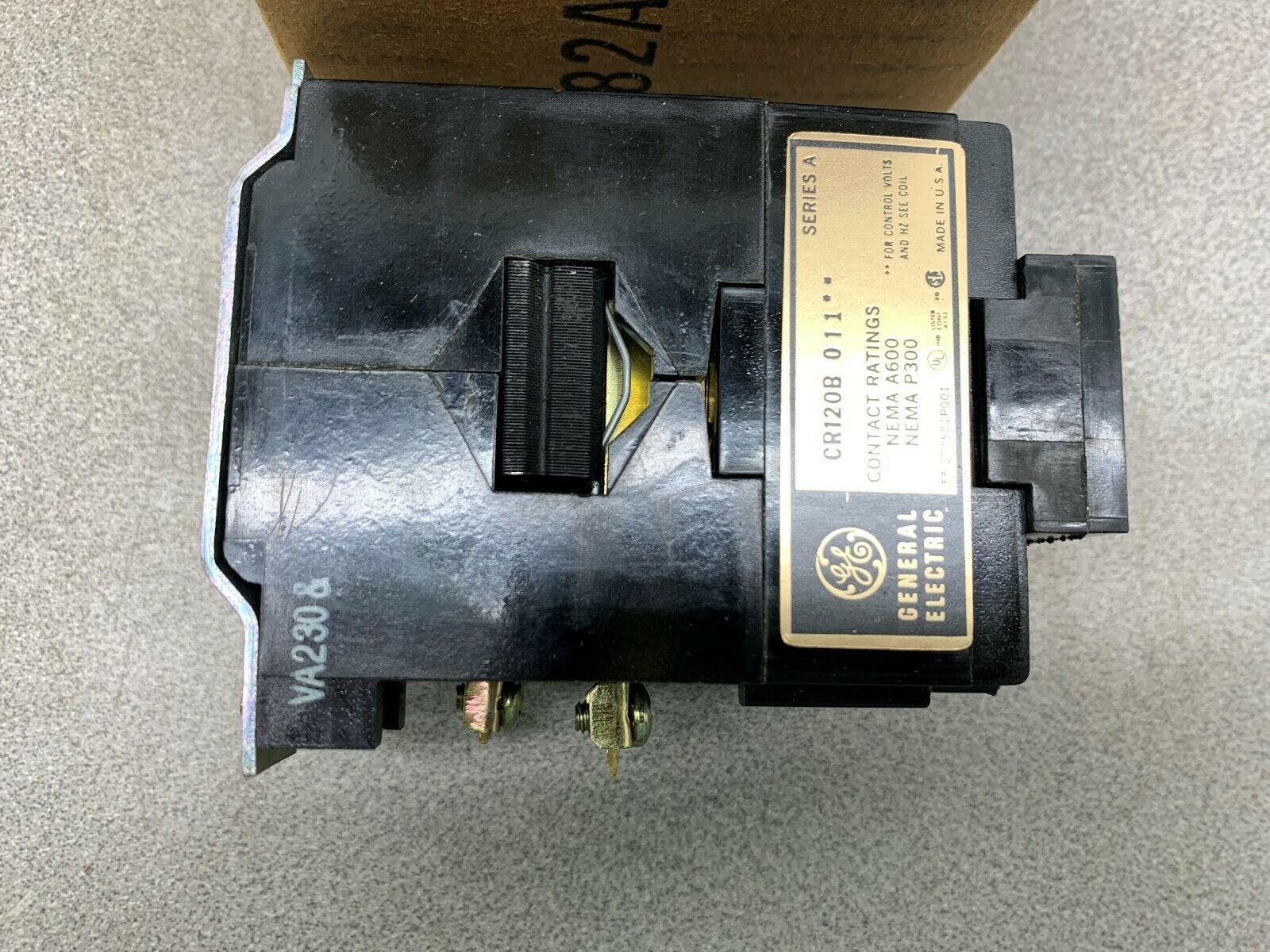NEW IN BOX GE RELAY CR120B01102