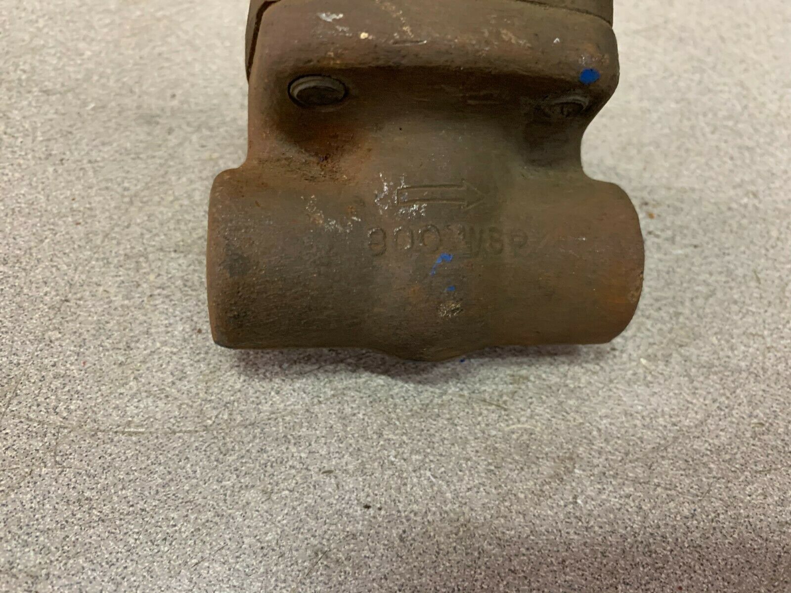 NEW R-P&C CHECK VALVE 1/2" FORGED STEEL F91-DE BODY F.S. DIC CR-13 SEAT HF