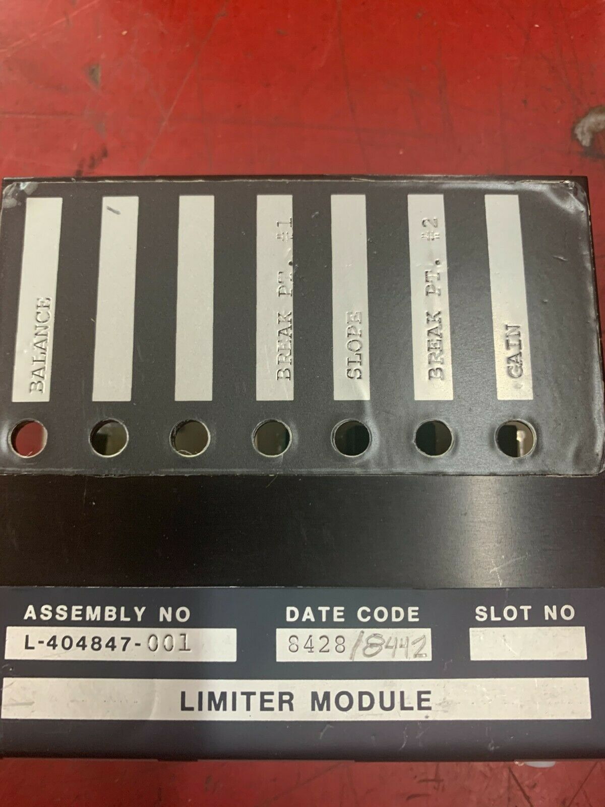 NEW IN BOX OIL GEAR LIMITER MODULE L-404847-001