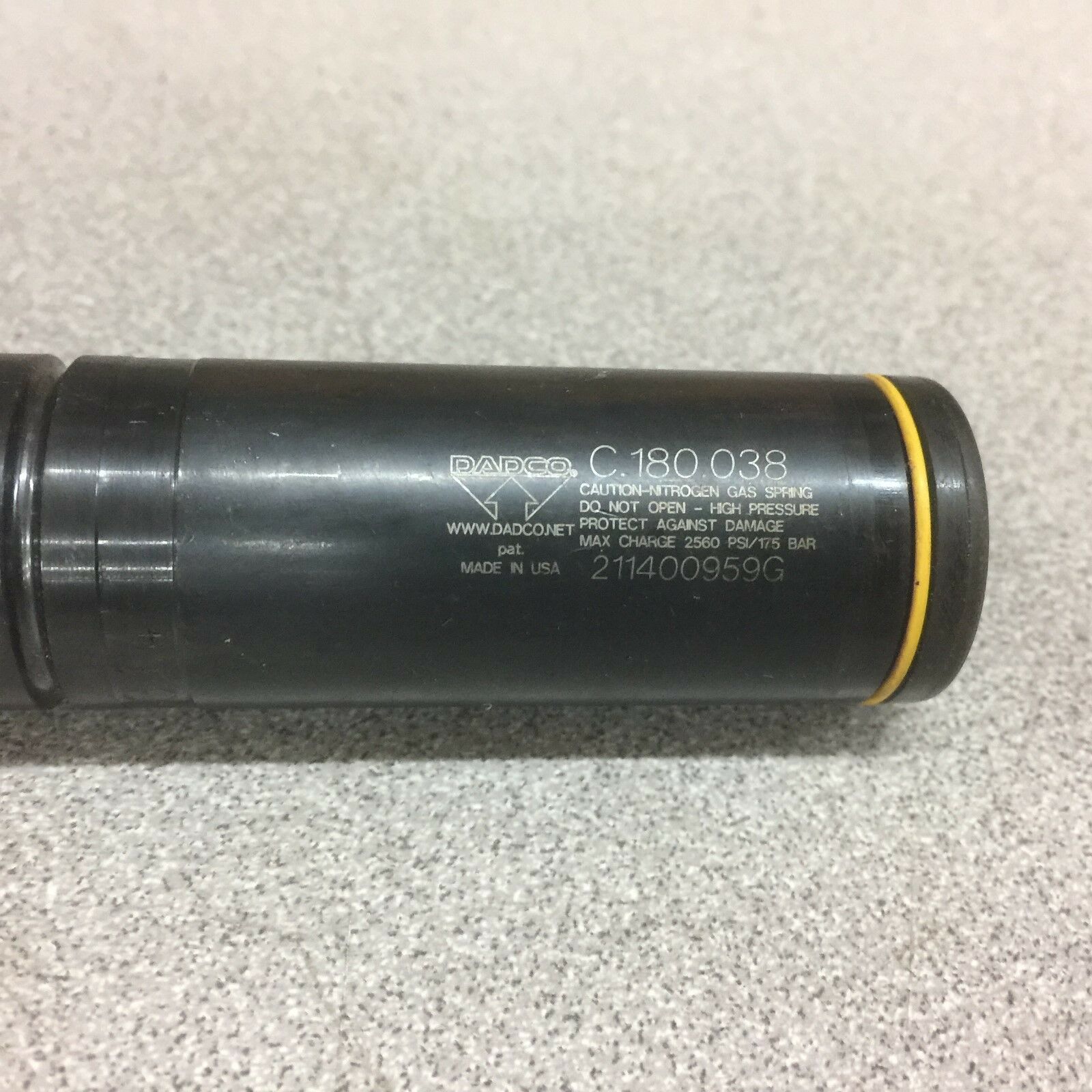 NEW NO BOX DADCO NITROGEN GAS SPRING C.180.038