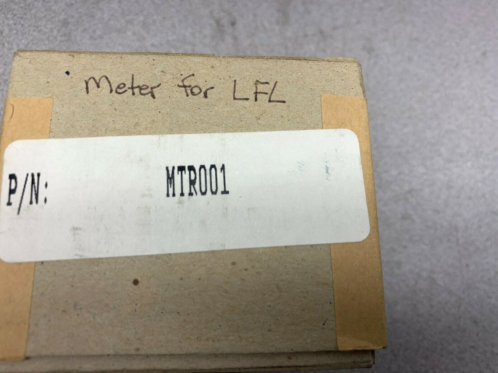 NEW IN BOX CONTROL INSTUMENTS METER MTR001