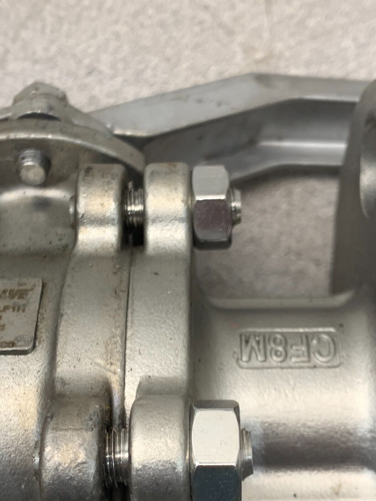 NEW PRO VALVE 1" STAINLESS FLANGED BALL VALVE P100A3ZALLF1H