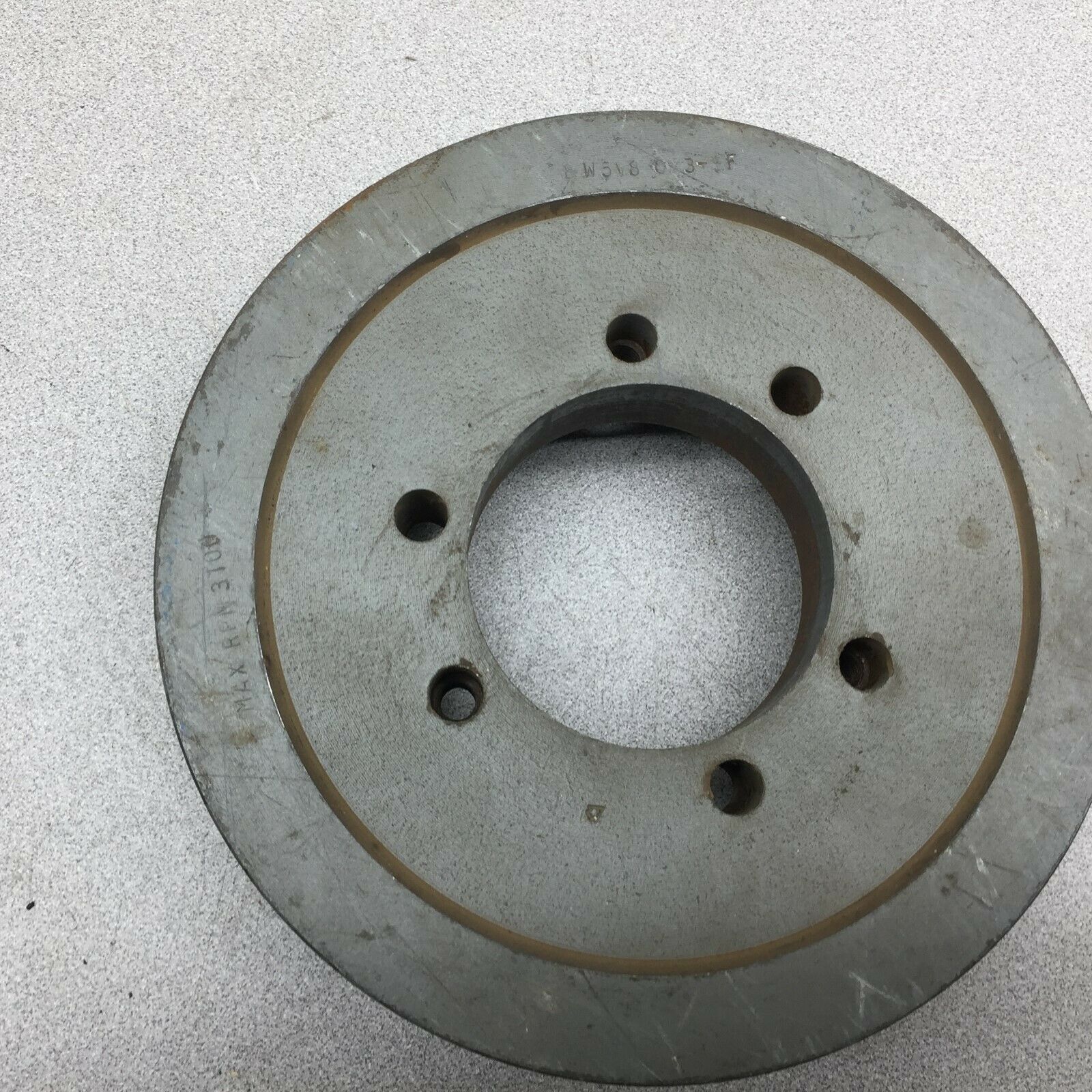 USED WOODS TRIPPLE 3100RPM MAX V BELT PULLY BW5V803-SF