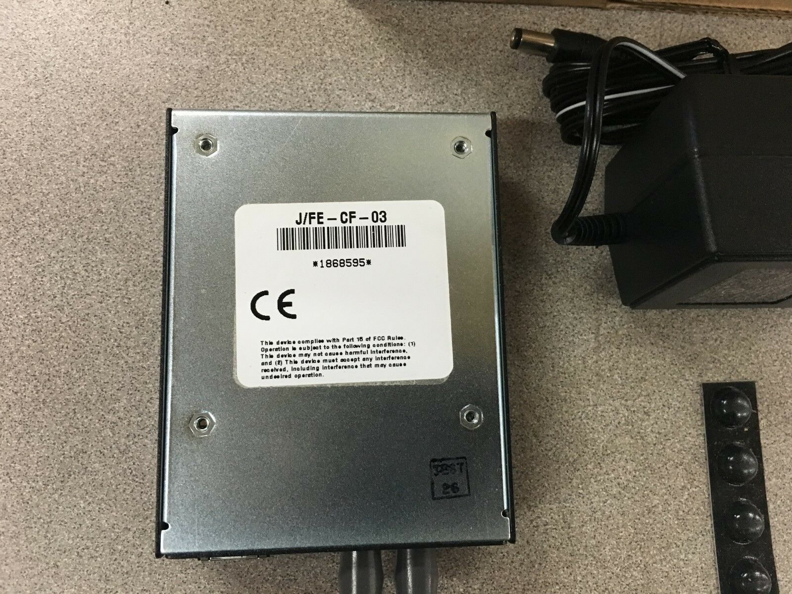 NEW IN BOX TRANSITION NETWORKS MEDIA CONVERTER J/FE-CF-03