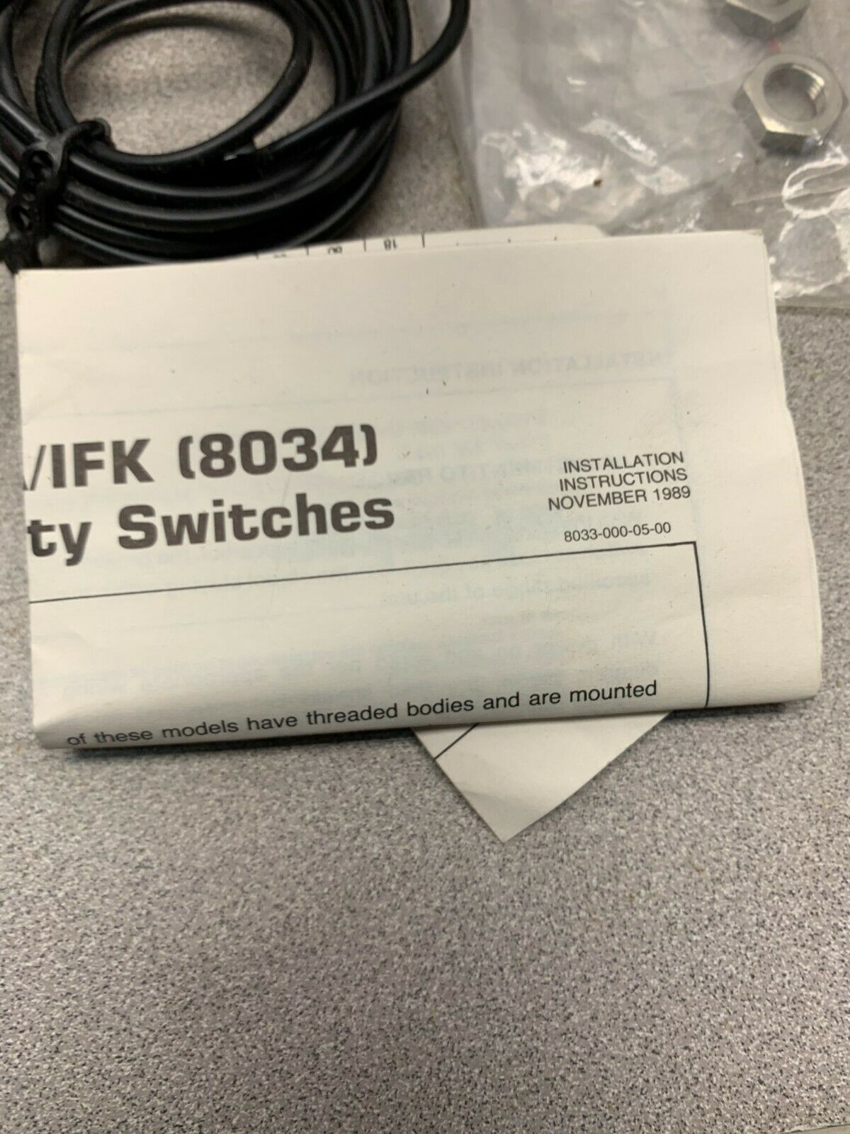 NEW IN BOX EFECTOR SENSOR IFK3002LAN0G