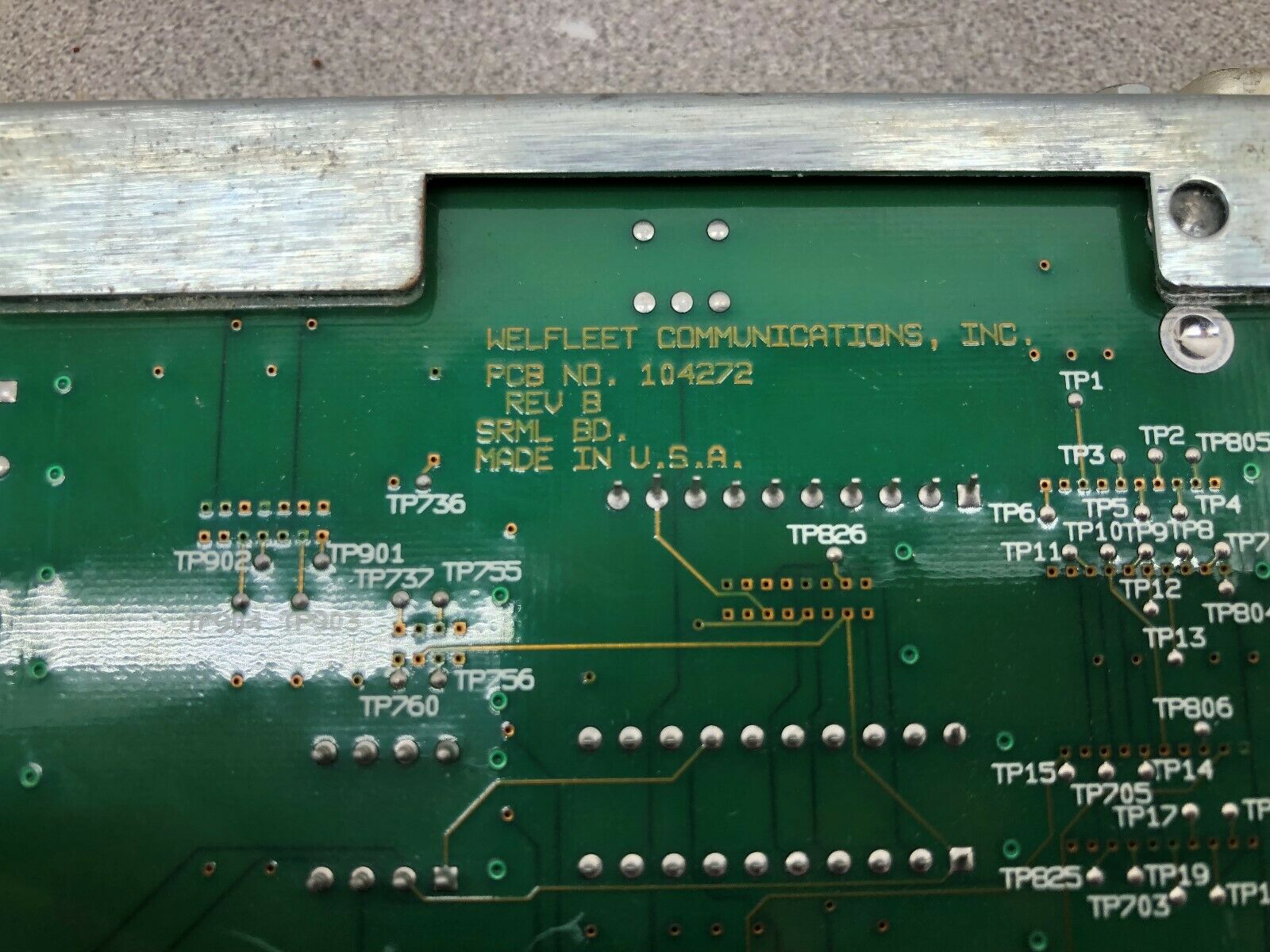 USED BAY NETWORKS SYSTEM RESORCE MODULE CARD P104270 / SRML 75000