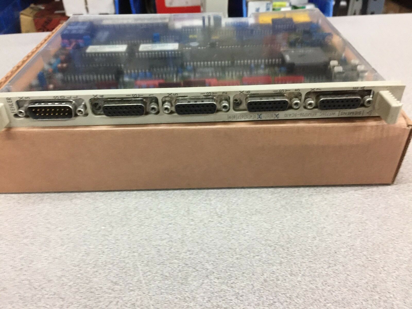 USED REFURBISHED SIEMENS AXIS CONTROL CARD WF726C / 6FM1726-3CA10