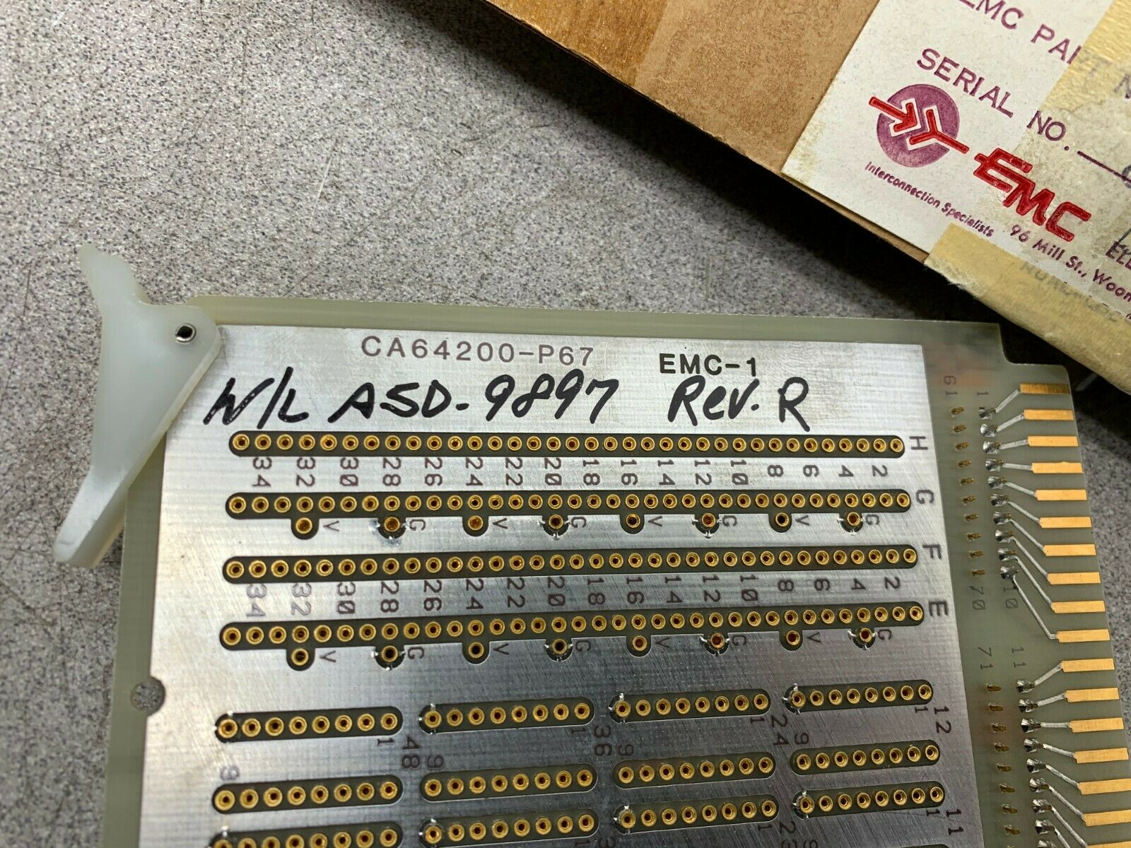 NEW IN BOX EMC BARE BOARD CA64200-P67