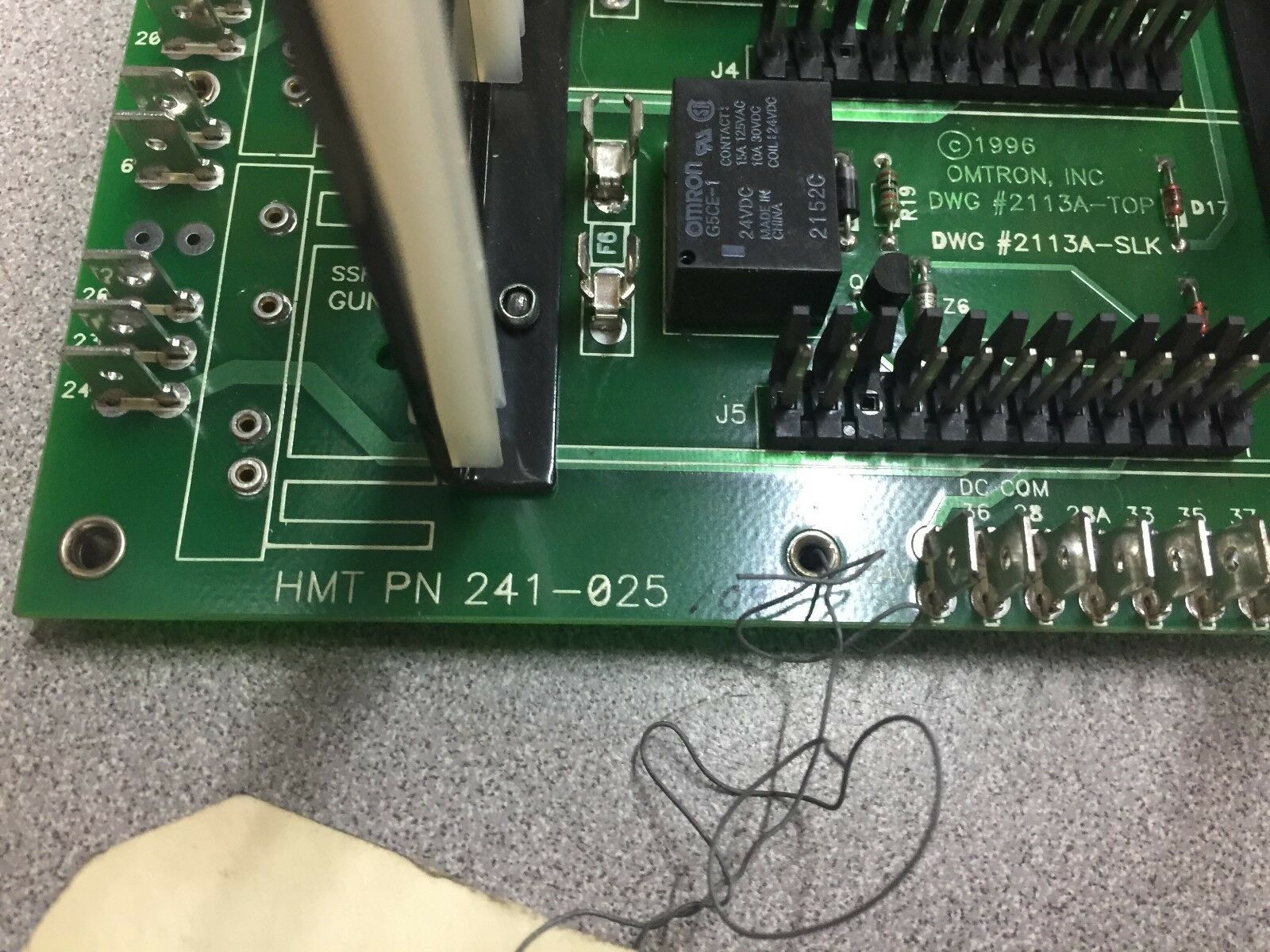 NEW NO BOX OMTRON CIRCUIT BOARD RACK 241-025