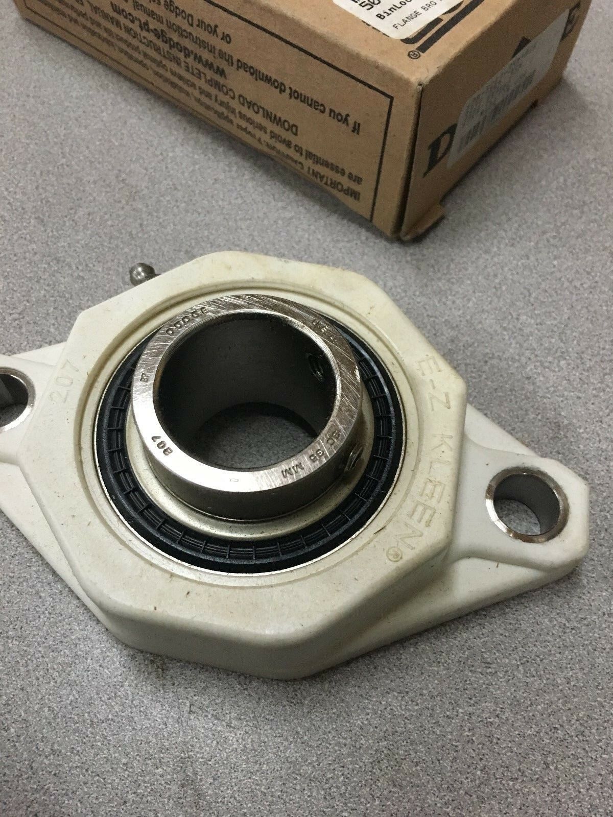 NEW IN BOX DODGE F2BSCEZ35MPCR E-Z KLEEN 35MM BEARING F2B-SCEZ-35M-PCR 127566