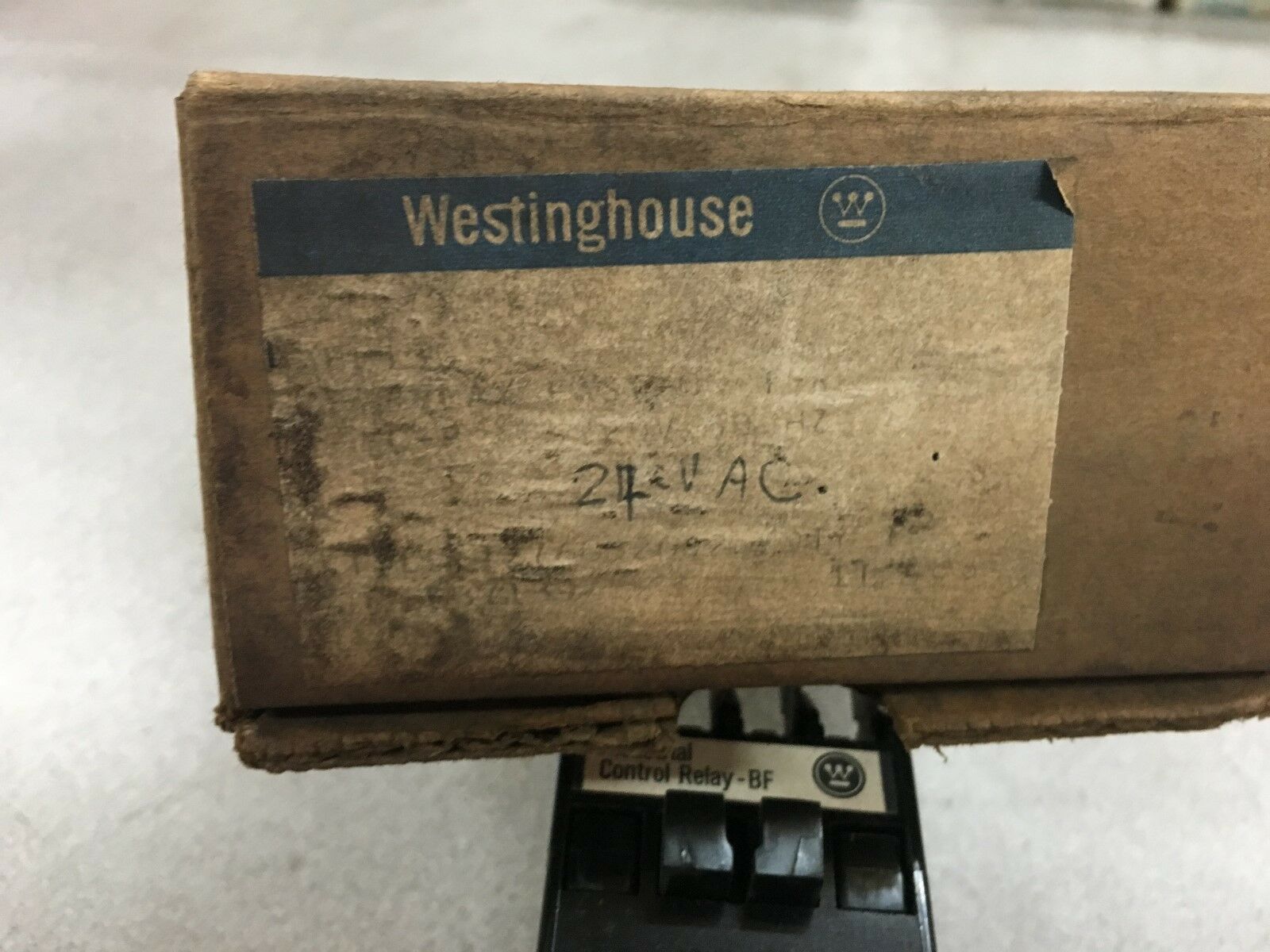 NEW WESTINGHOUSE INDUSTRIAL CONTROL RELAY BFF13G STYLE 1276C52G02