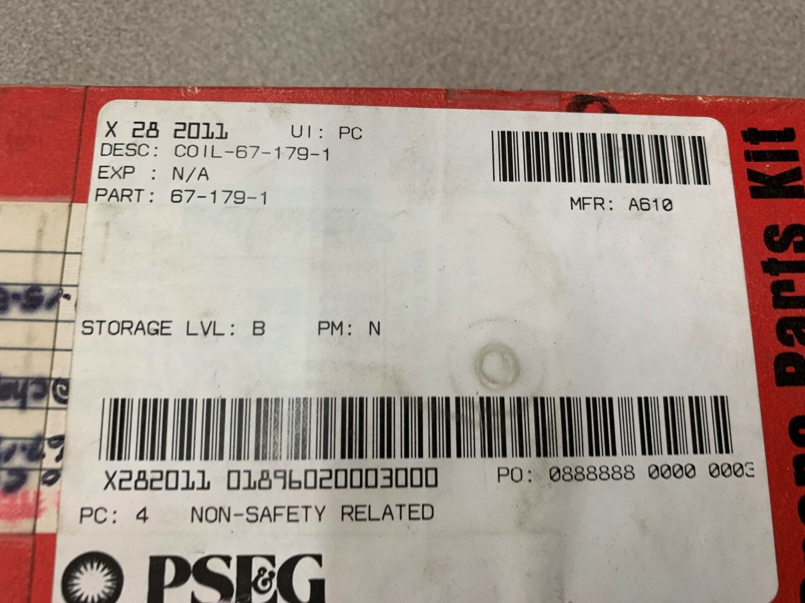 NEW IN BOX ASCO COIL KIT 67179 1