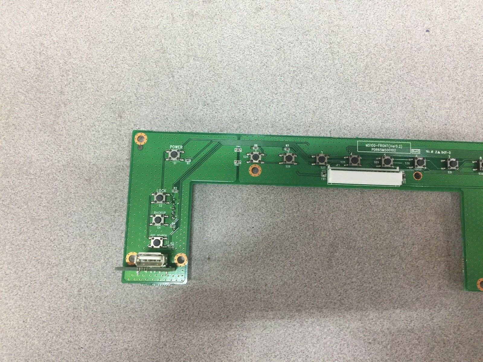 NEW NO BOX ROHS CIRCUIT BOARD M5100-FRONT