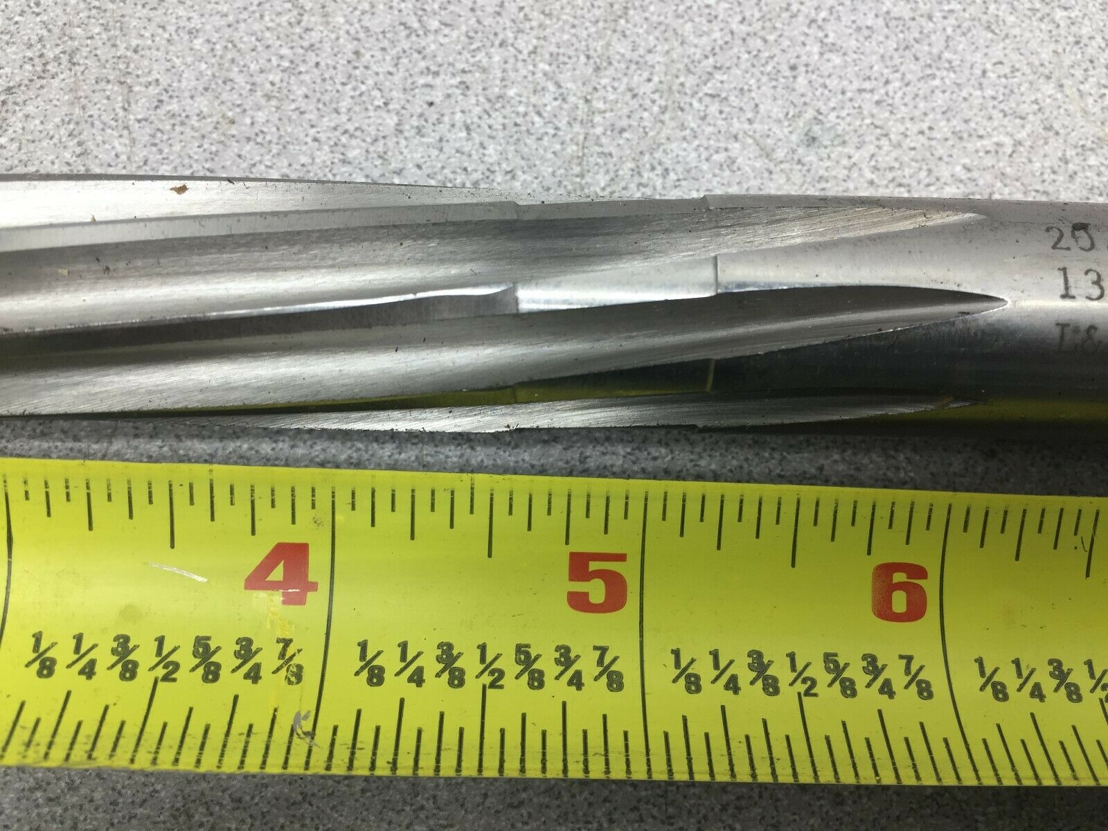NEW NO BOX L&I 13/16 .8125 M2 20.637MM HAND REAMER 503 K9-00