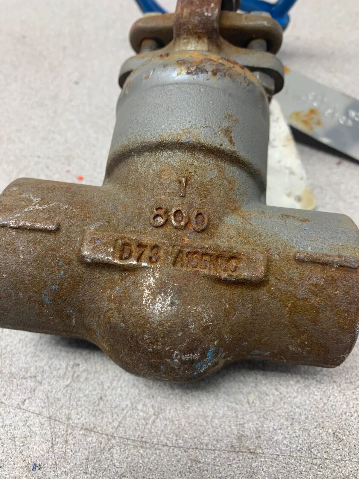 NEW SURPLUS SMITH FORGED STEEL 1" GATE VALVE 0870 0000W BODY A105 STEM 13CR