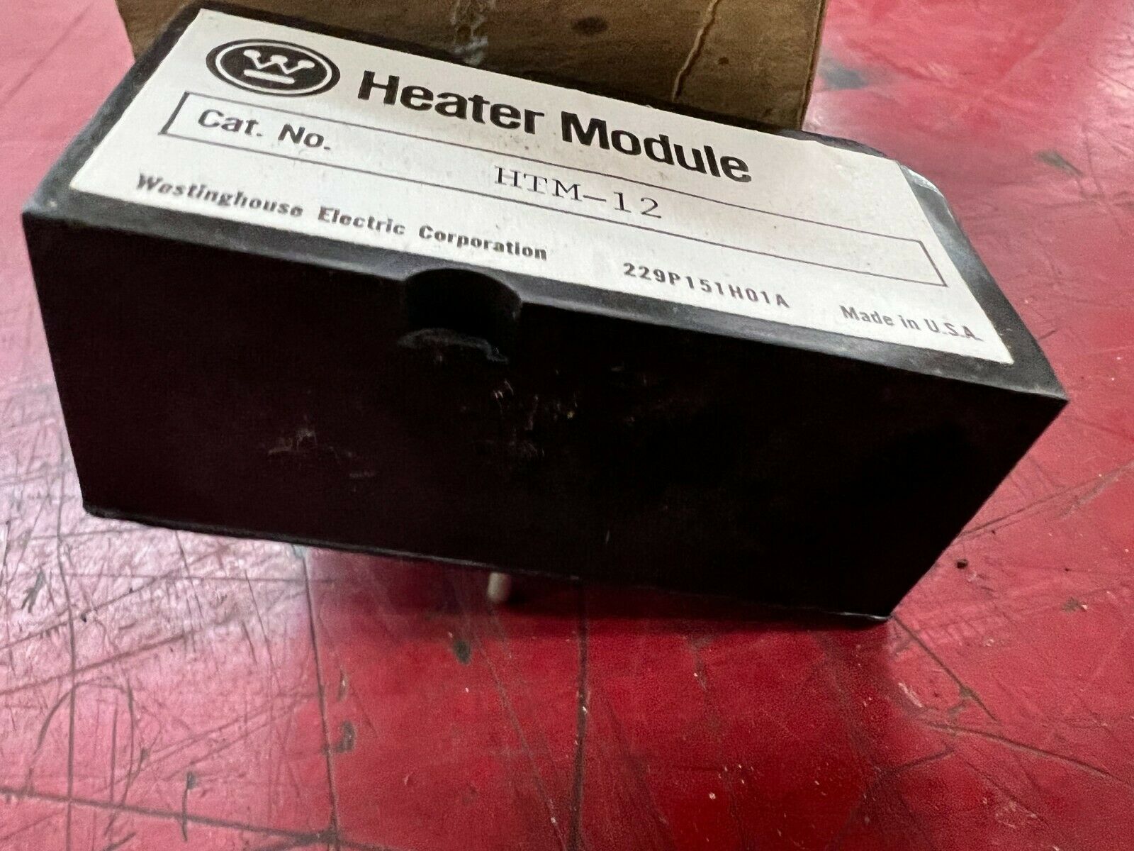 NEW IN BOX WESTINGHOUSE RELAY HEATER MODULE HTM-12