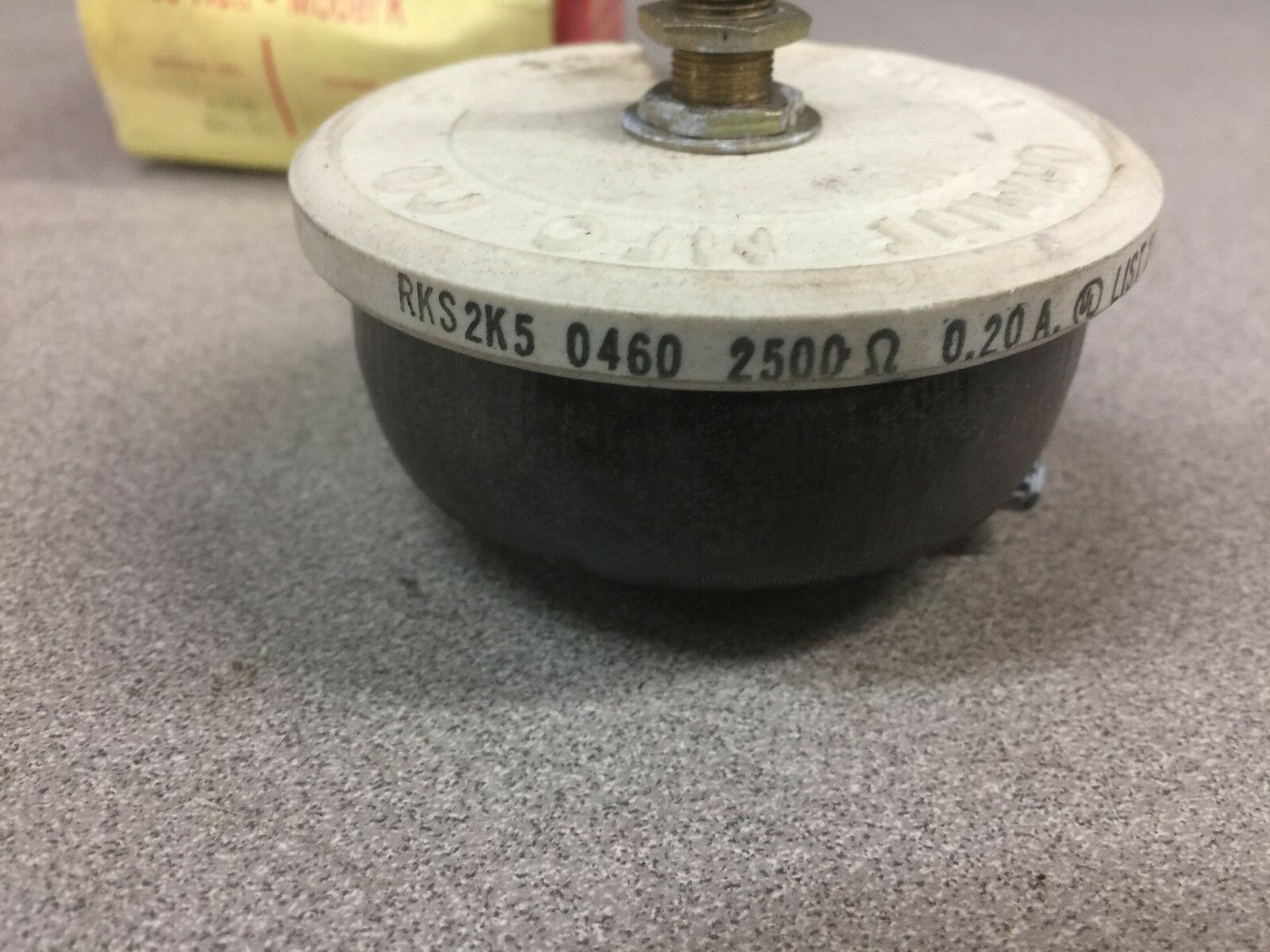 NEW IN BOX OHMITE 100 WATT RHEOSTAT MODEL K 0460RKS2K5