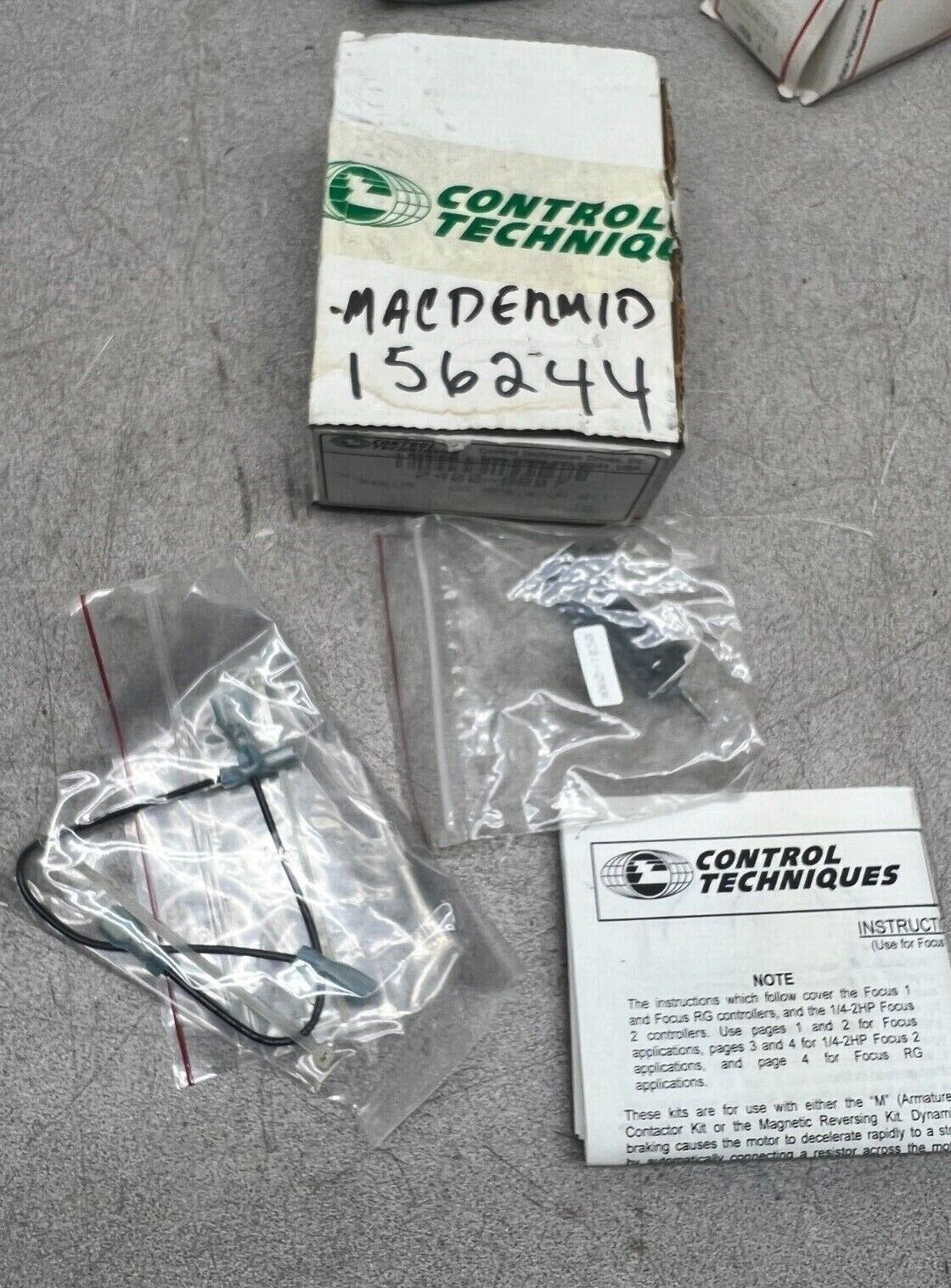 NEW IN BOX CONTROL RESISTOR KIT 2400-9007