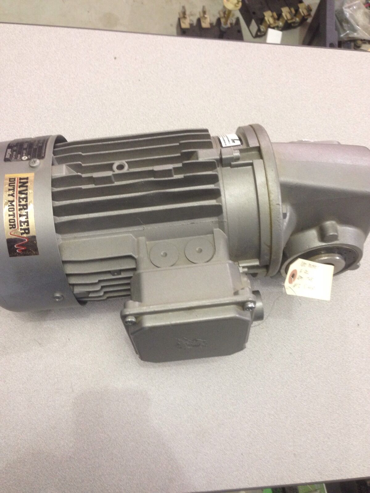 NEW NORD 2HP GEARMOTOR 90 LH/4 CUS WITH 1S63AZ-90 LH/4 CUS 12.33 RATIO