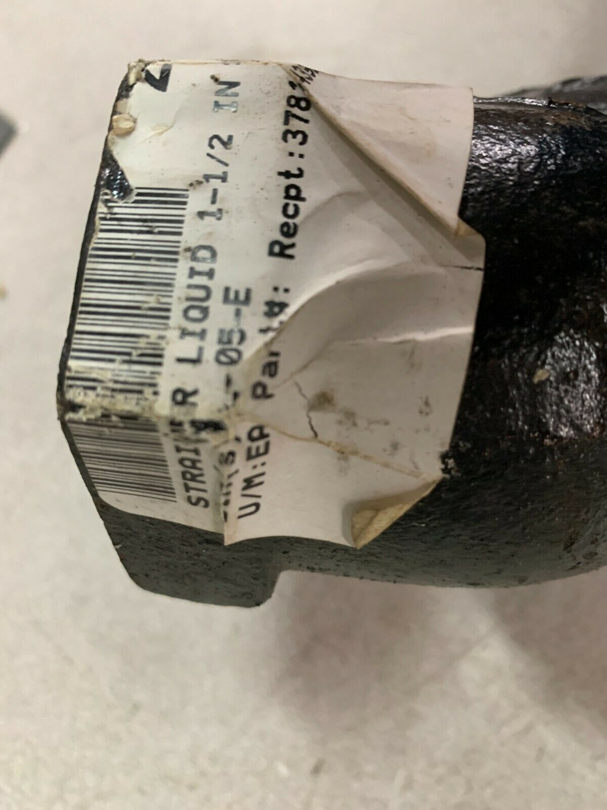 NEW NO BOX KECKLEY STYLE 250B Y-STRAINER 1-1/2"