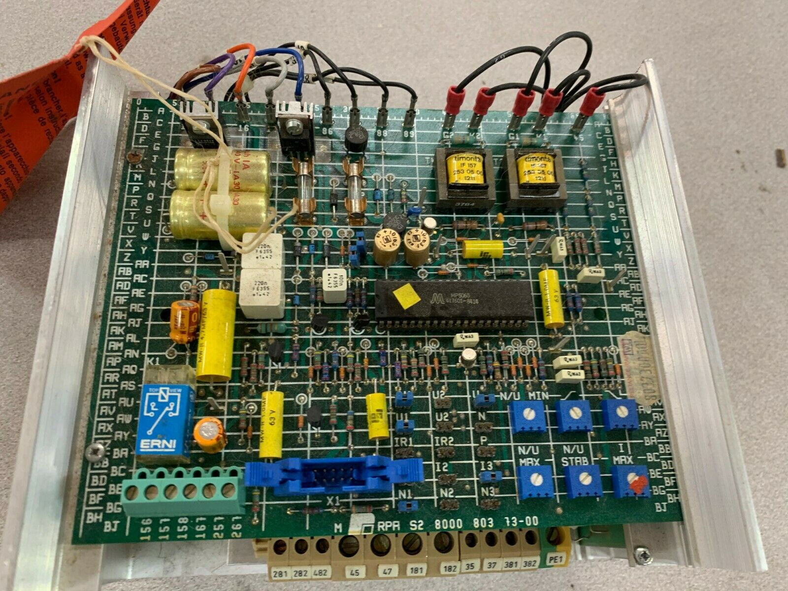 NEW NO BOX RELIANCE ELECTRIC S-2 8024 DRIVE 837'05-01 CSL