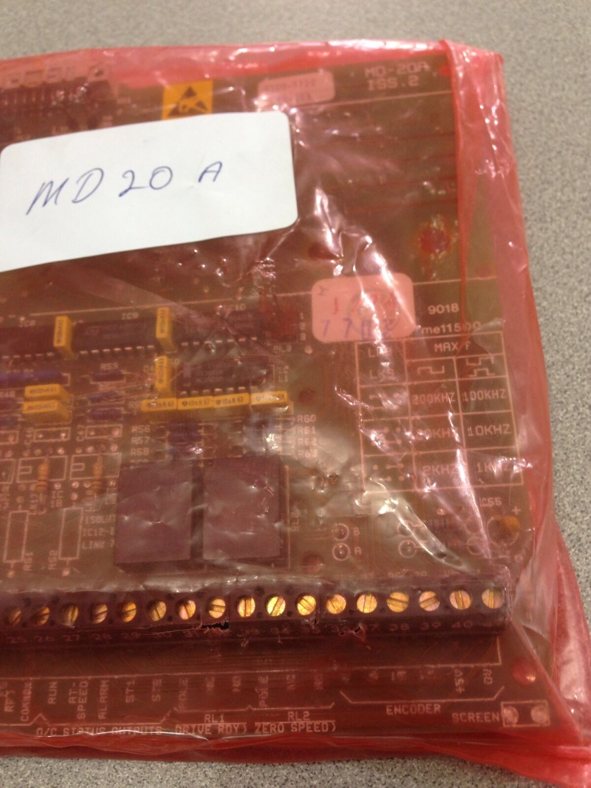 NEW PC BOARD MD-20A ISS 2
