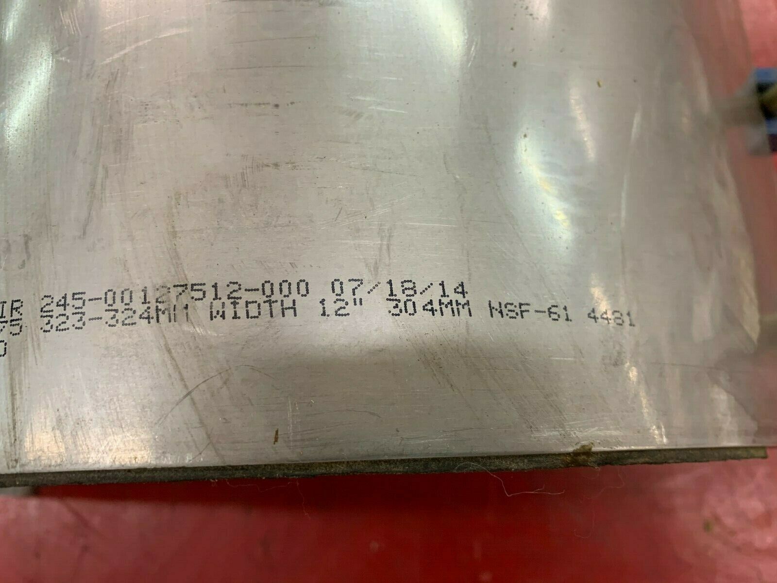 NEW NO BOX SMITH-BLAIR REDICLAMP 12" WIDTH REPAIR CLAMP 245-00127512-000