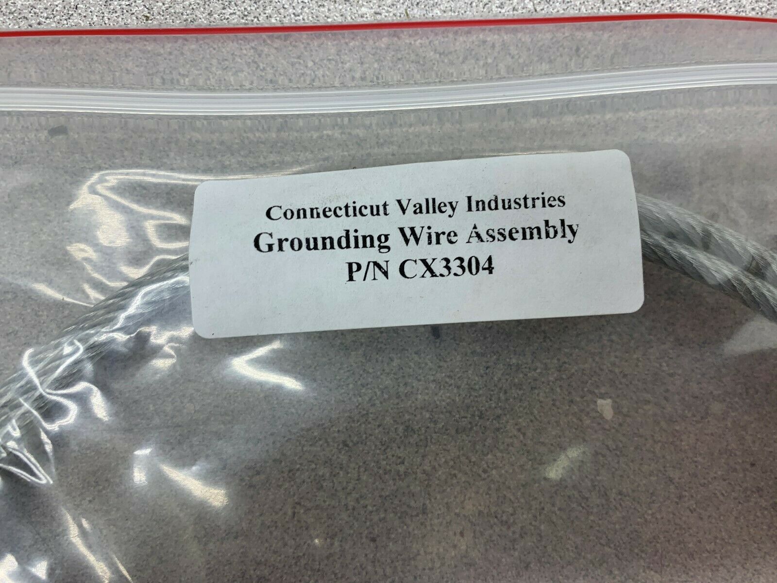 NEW NO BOX CONNECTICUT VALLEY INDUSTRIES WIRE ASSEMBLY CX3304