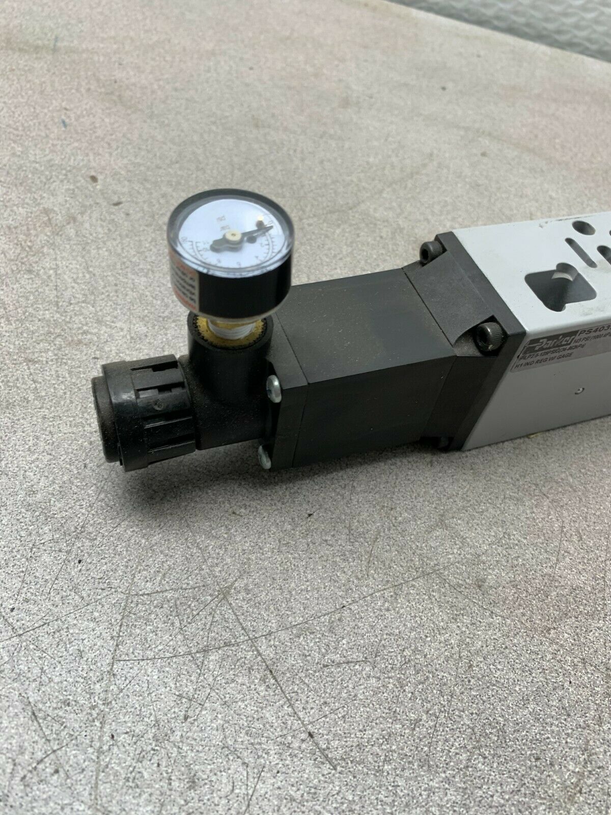 NEW NO BOX PARKER REGULATOR WITH GAUGES PS4037266CP