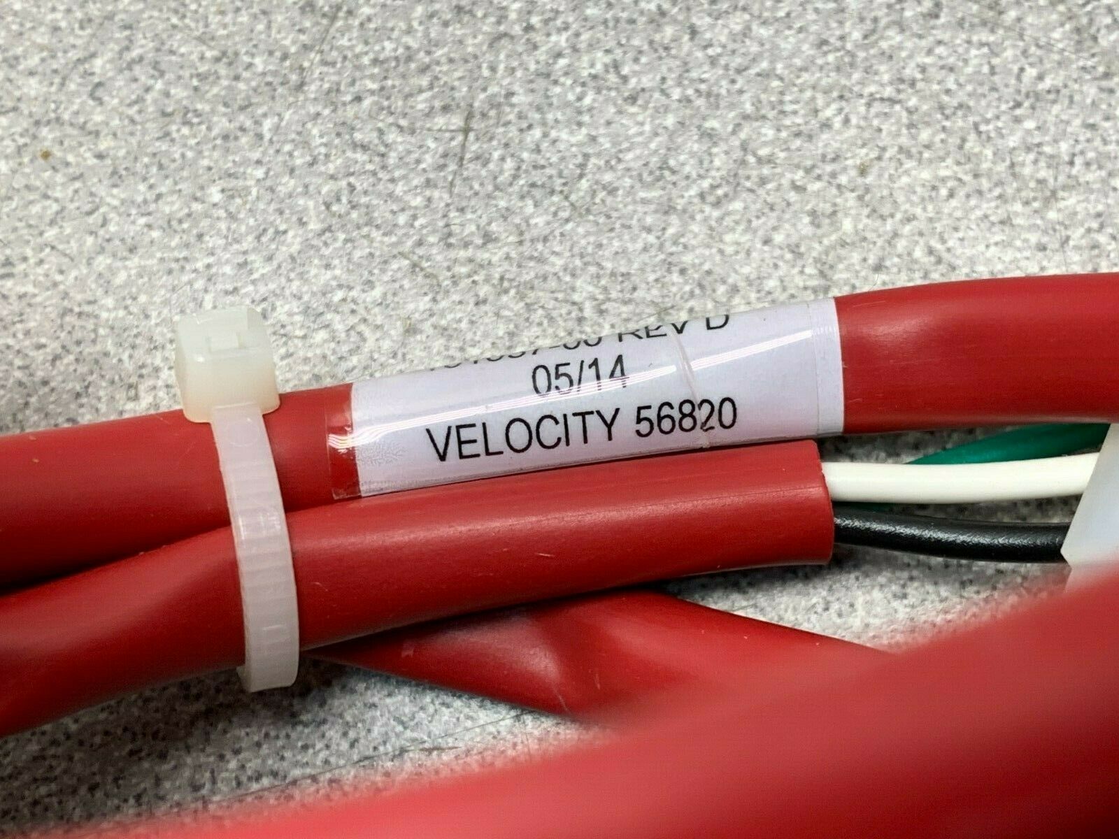 NEW NO BOX THERMO SCIENTIFIC CABLE 101037-00 REV. D VELOCITY 56820