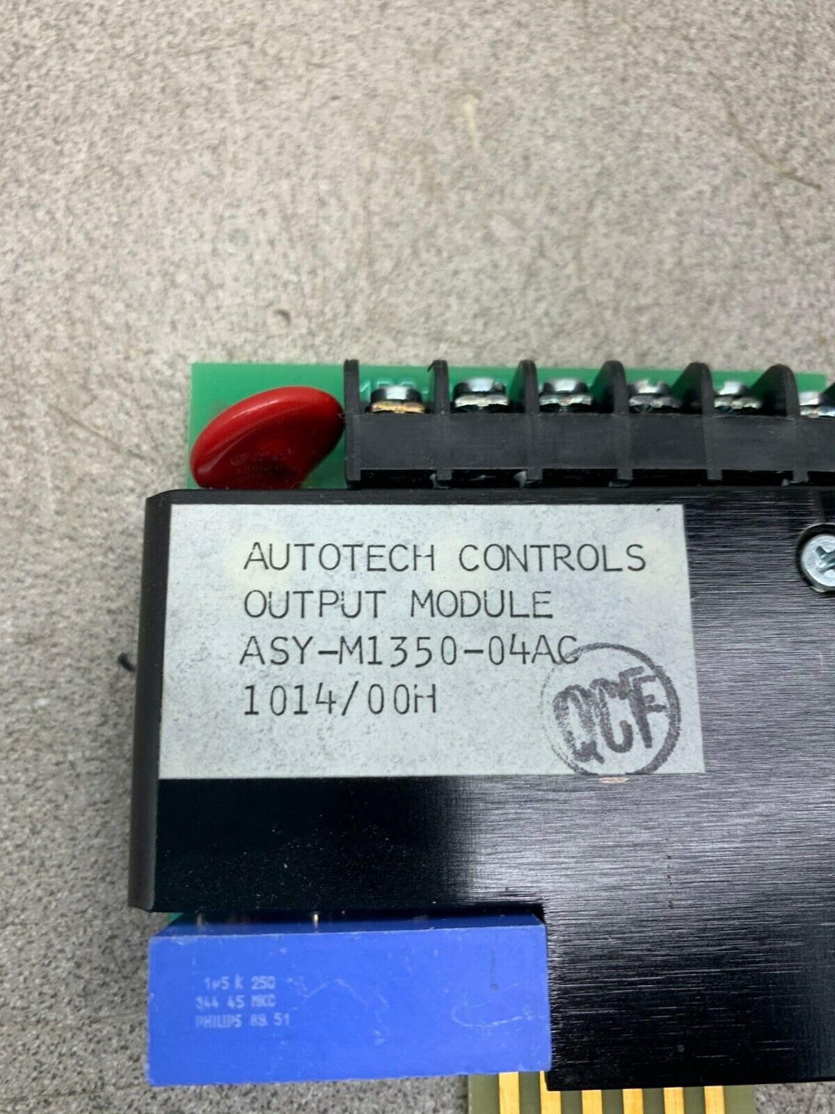 NEW NO BOX AUTOTECH CONTROLS OUTPUT MODULE ASY-M1350-04AC