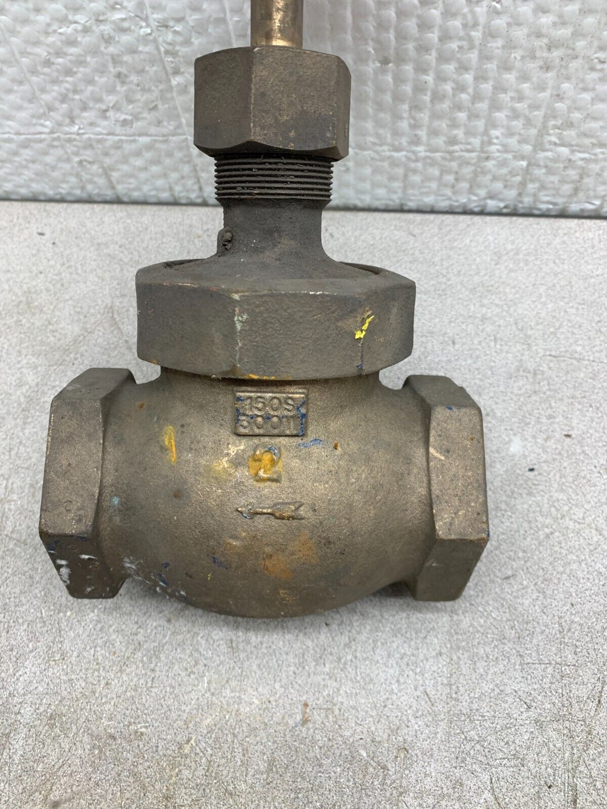 NEW NO BOX MILWAUKEE FIG. 590 150 S.W.P. 300 WOG VALVE 2"