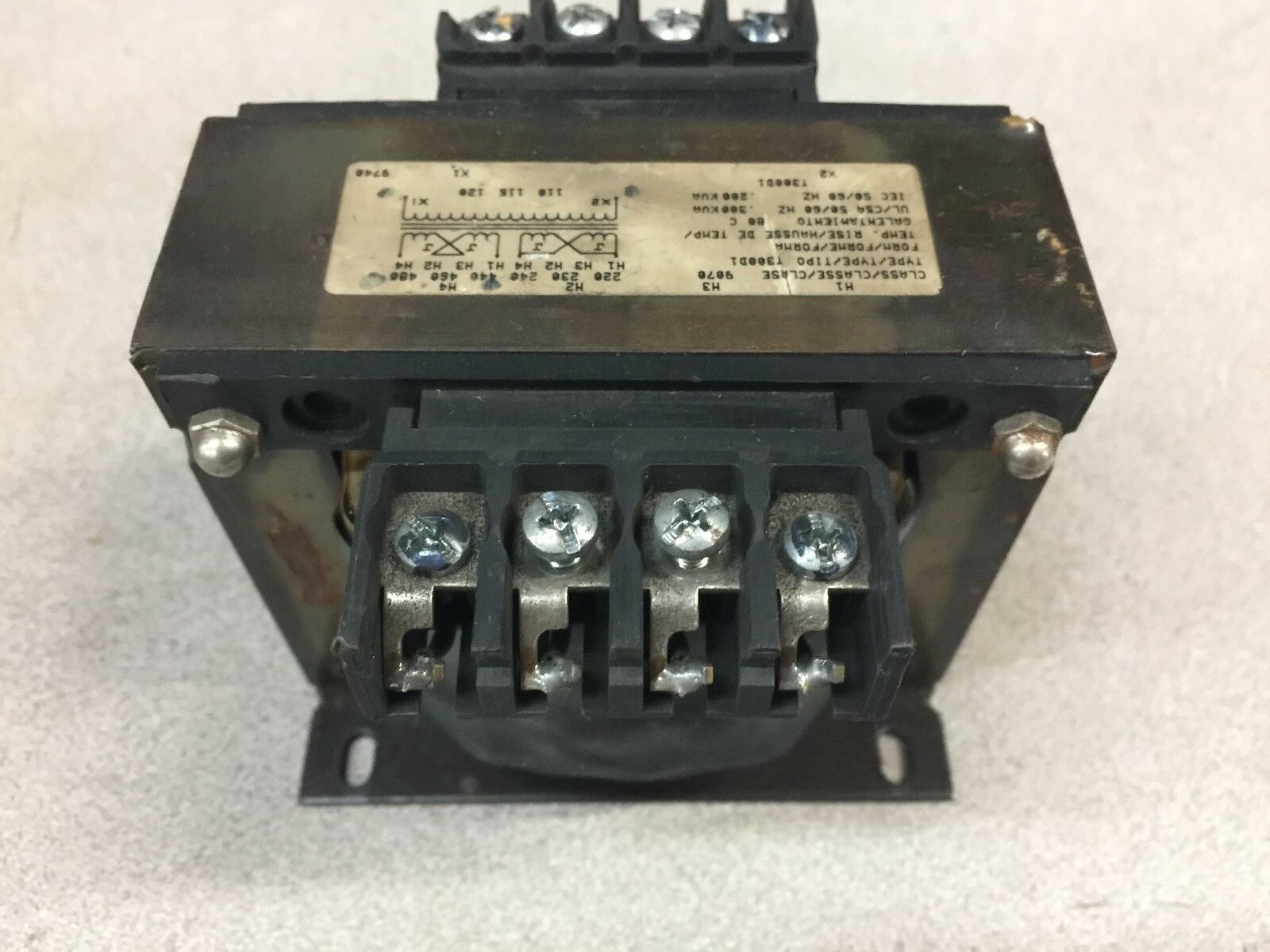 NEW NO BOX SQUARE D .300KVA CONTROL TRANSFORMER T300D1