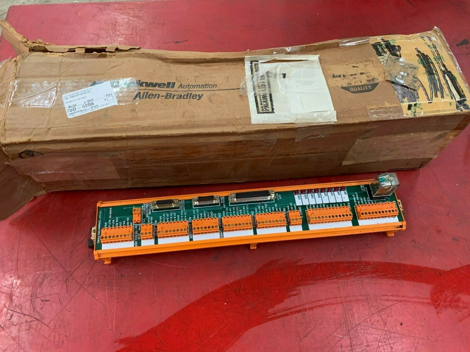 NEW IN BOX ALLEN-BRADLEY TERMINATION PANEL 1771-HT