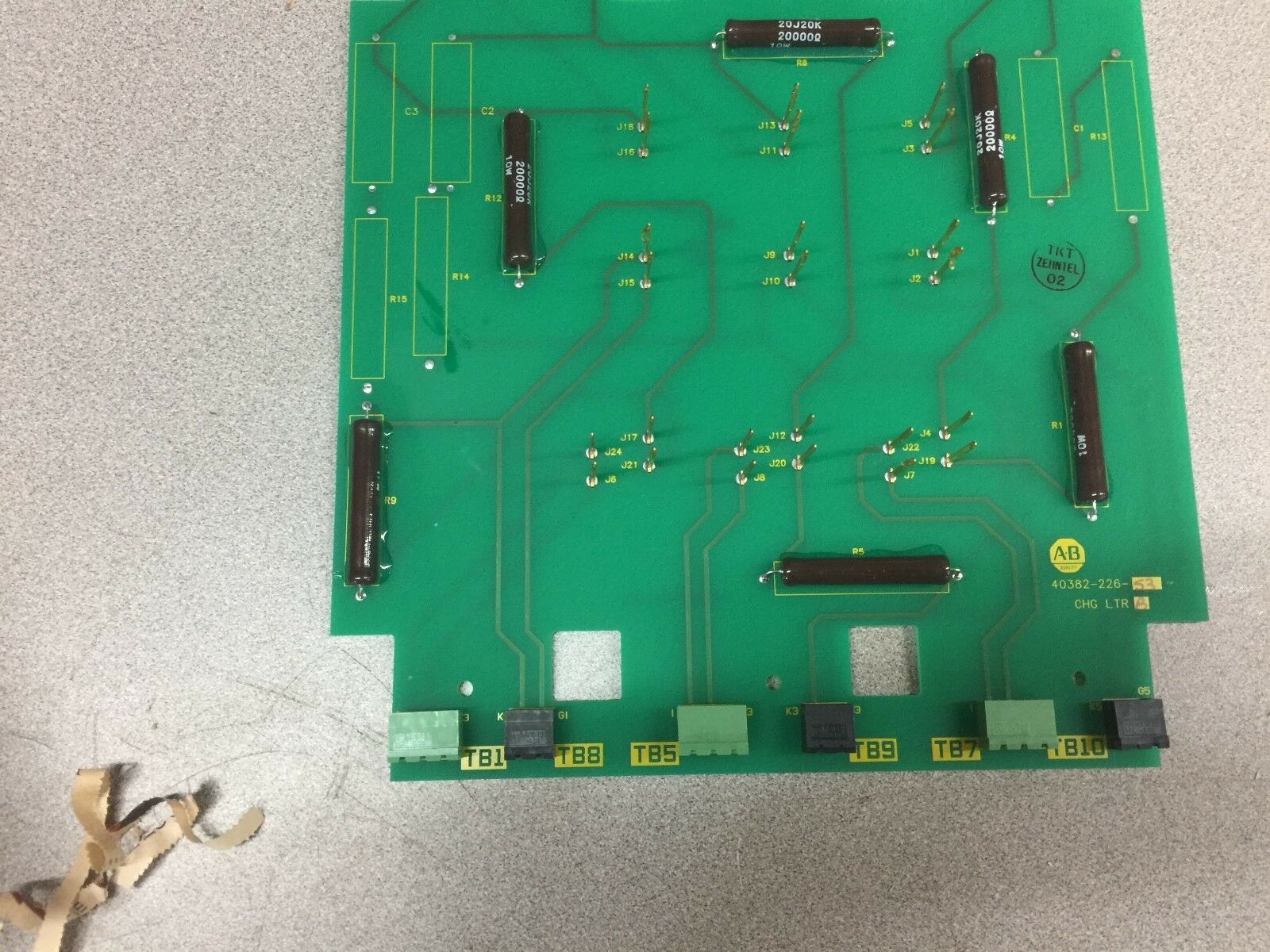 NEW IN BOX ALLEN BRADLEY RENEWAL PART INTERFACE BOARD 40382-814-02