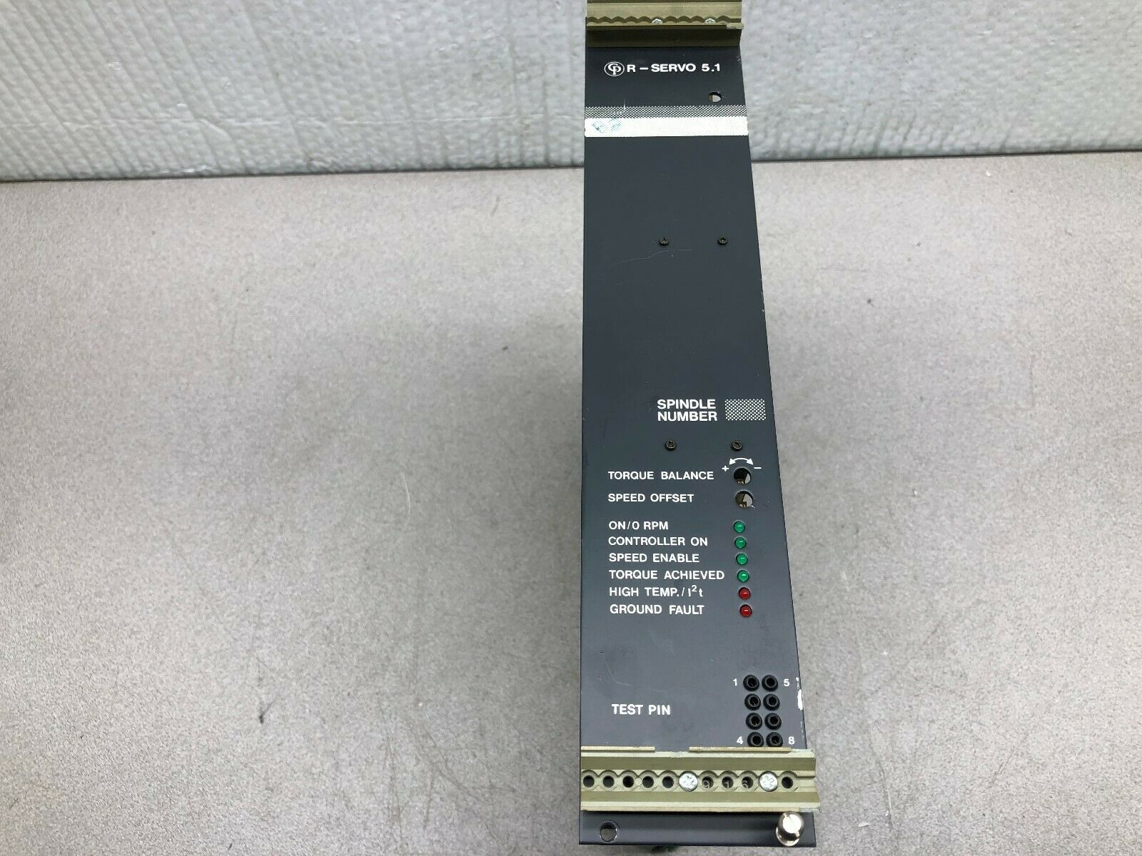USED SIEB & MEYERS R-SERVO 5.1 SERVO MODULE 26.39.058.2