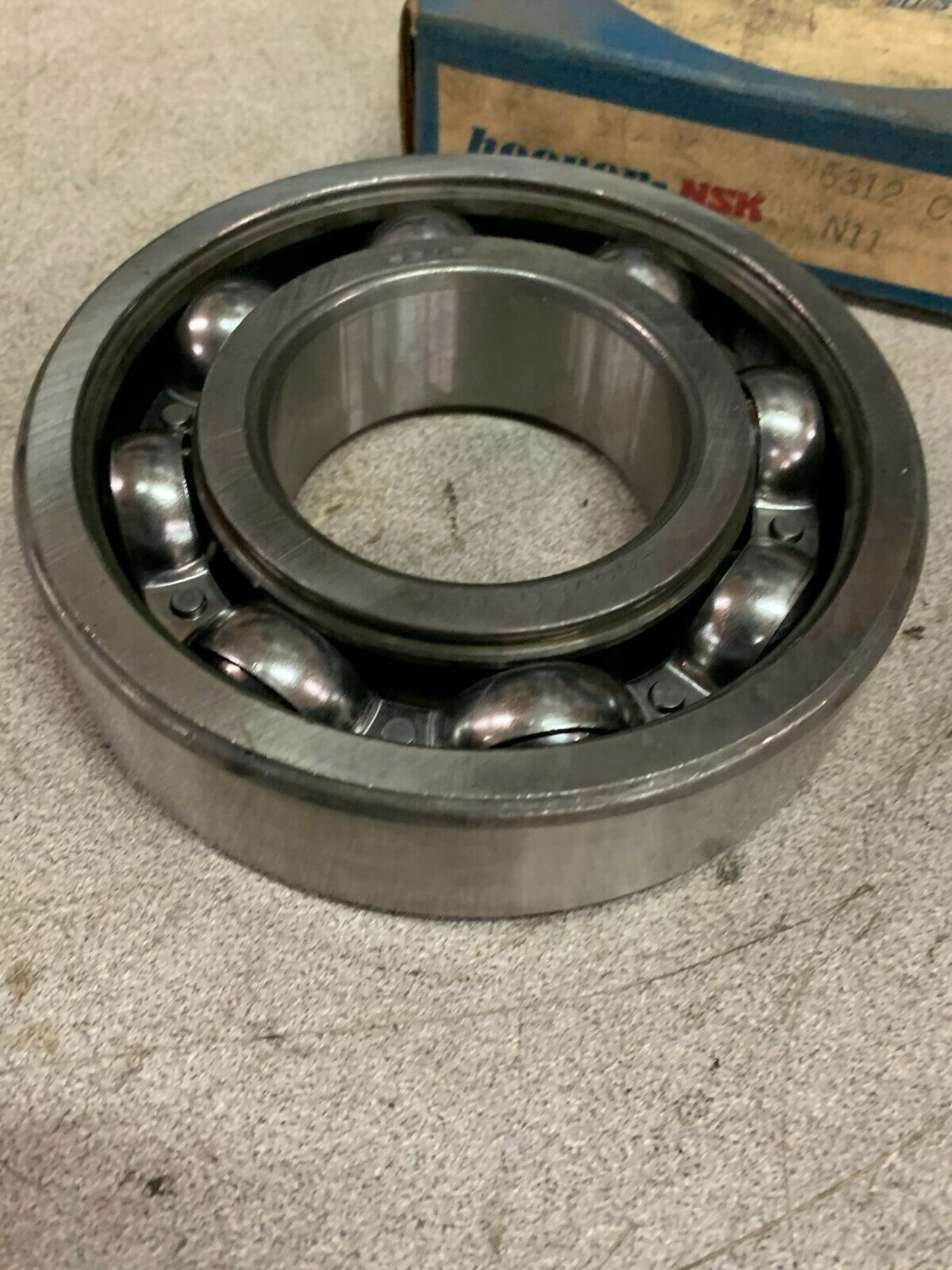 NEW IN BOX NSK HOOVER ROLLER BEARING 6312 C3E1PE9