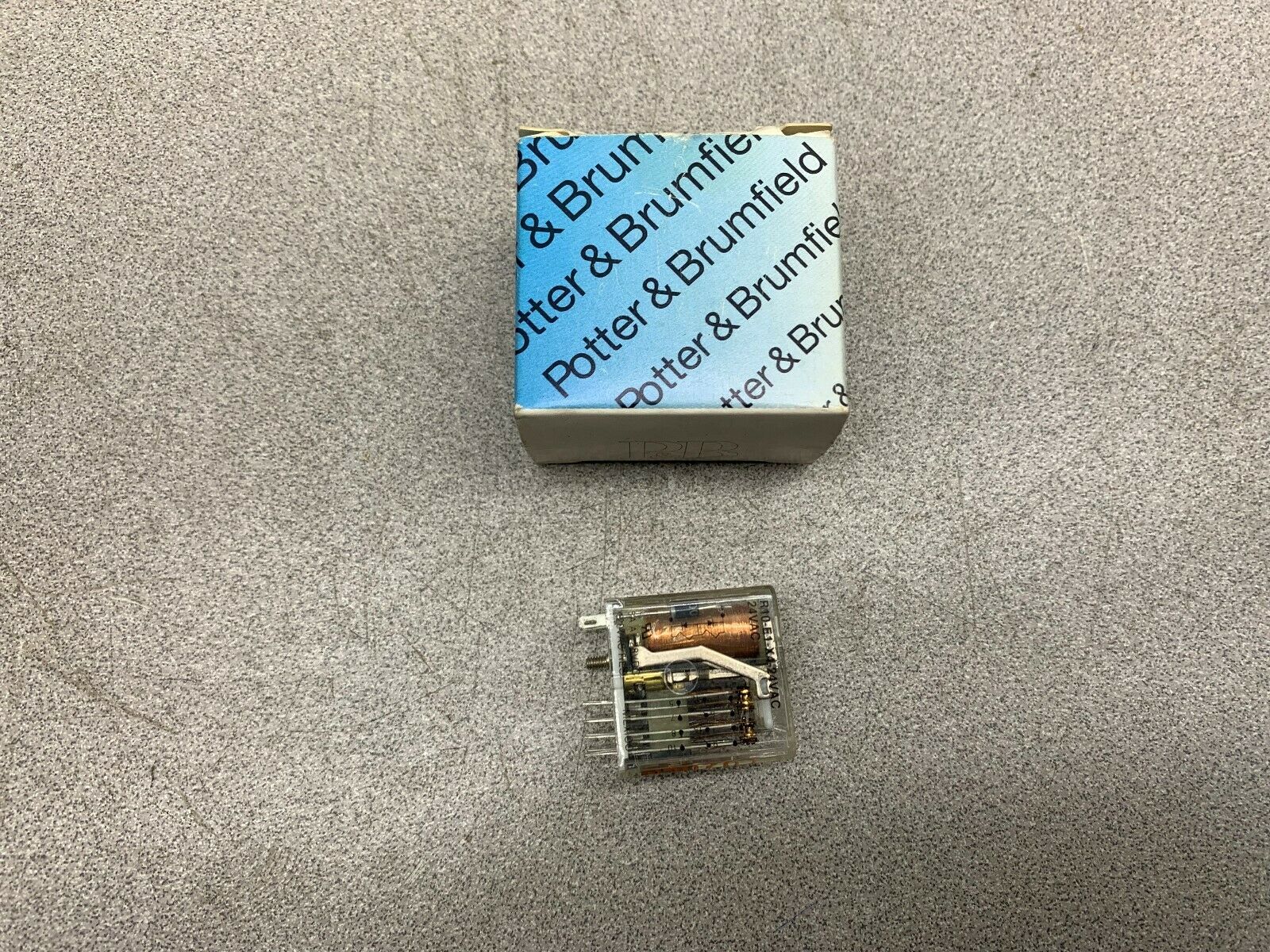 NEW IN BOX POTTER AND BRUMFIELD RELAY R10-EX4-24V