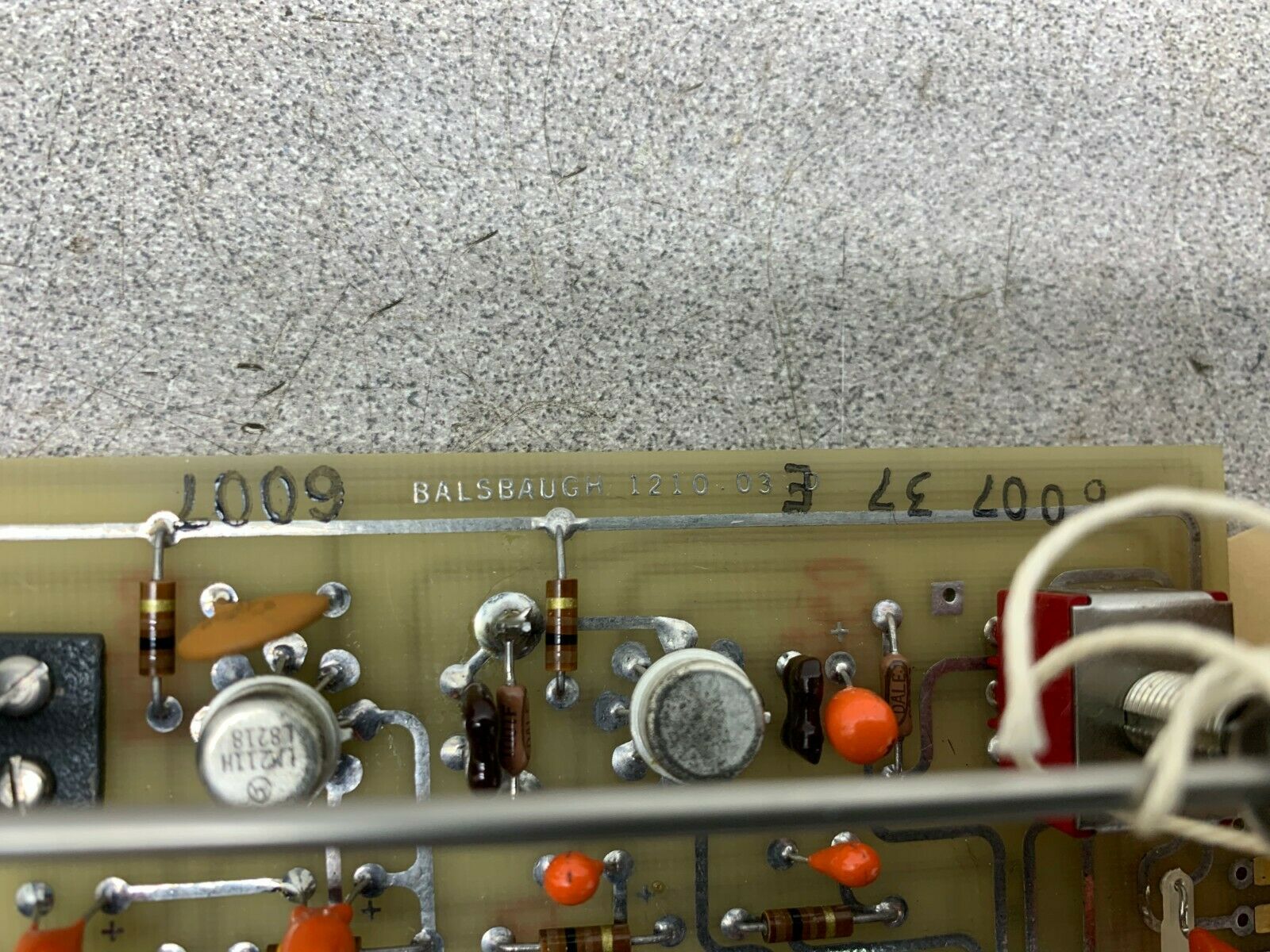 NEW NO BOX BALSBAUGH DETECTOR MODULE 1210-03D